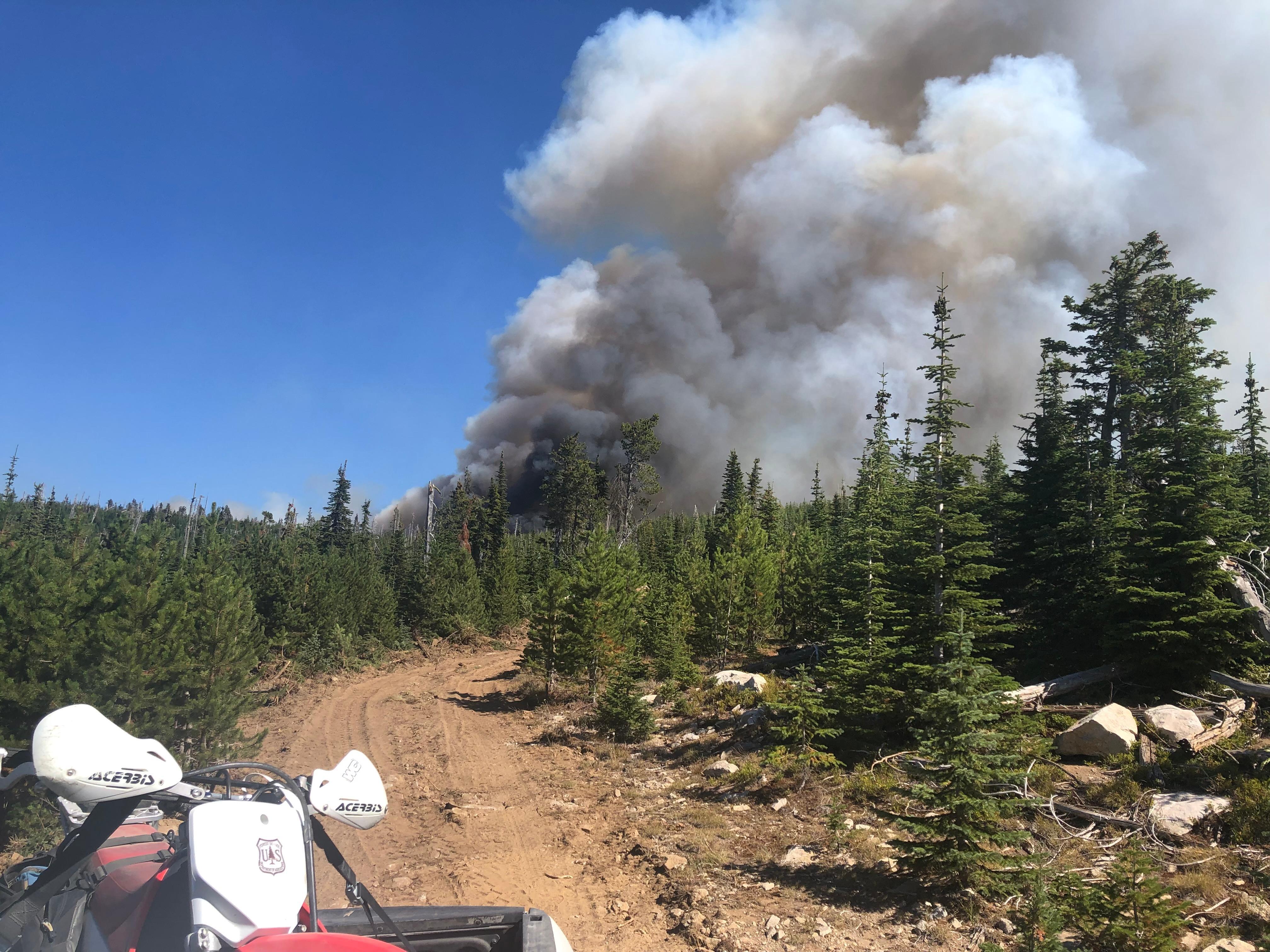 Boulder Mountain Fire September 9