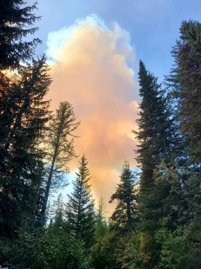 Boulder Mountain Fire September 9