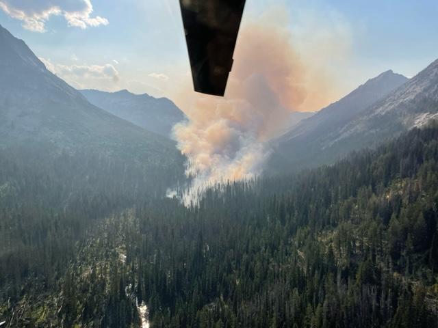 Blodgett Lake Fire September 10, 2022