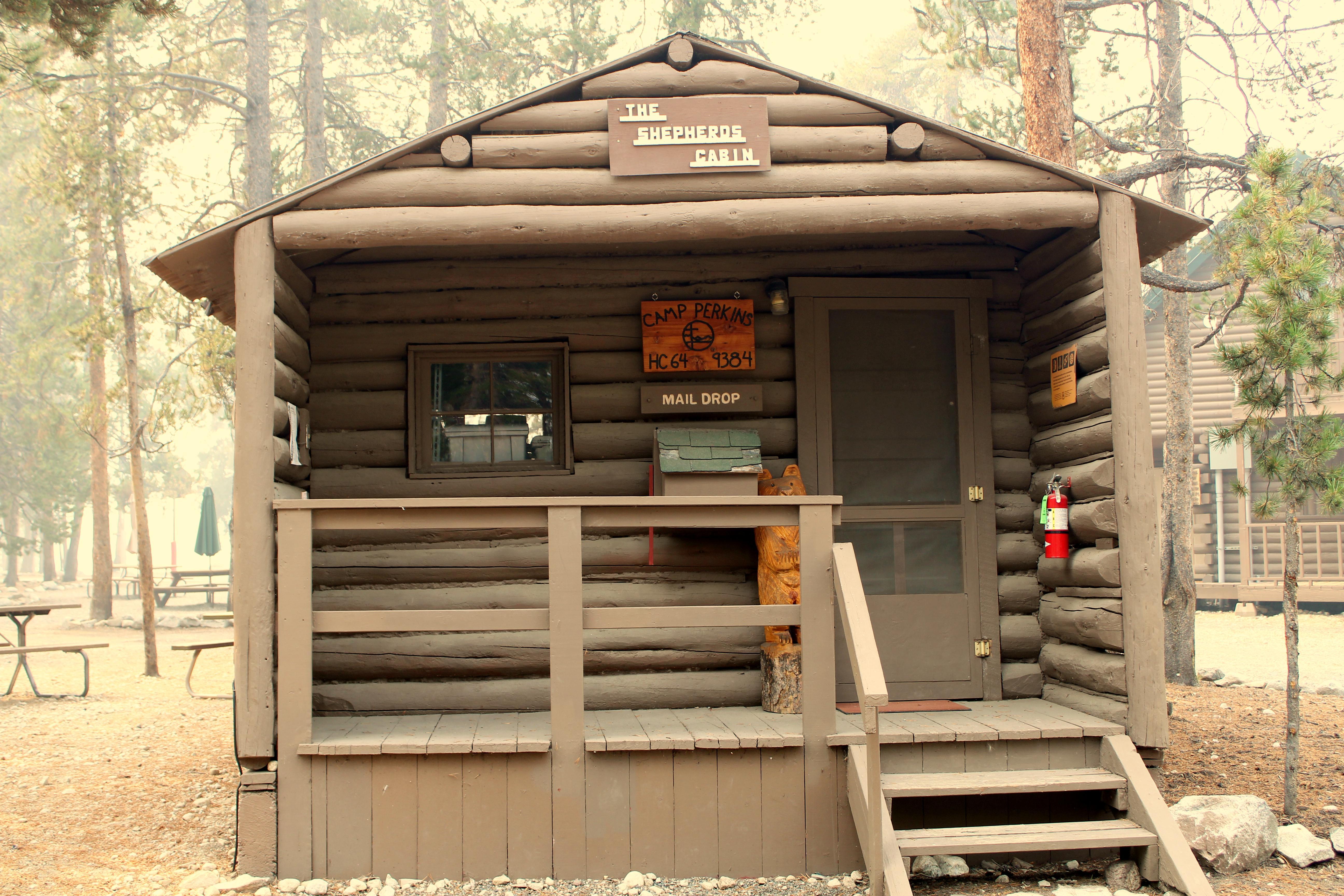 cabin at camp perkins