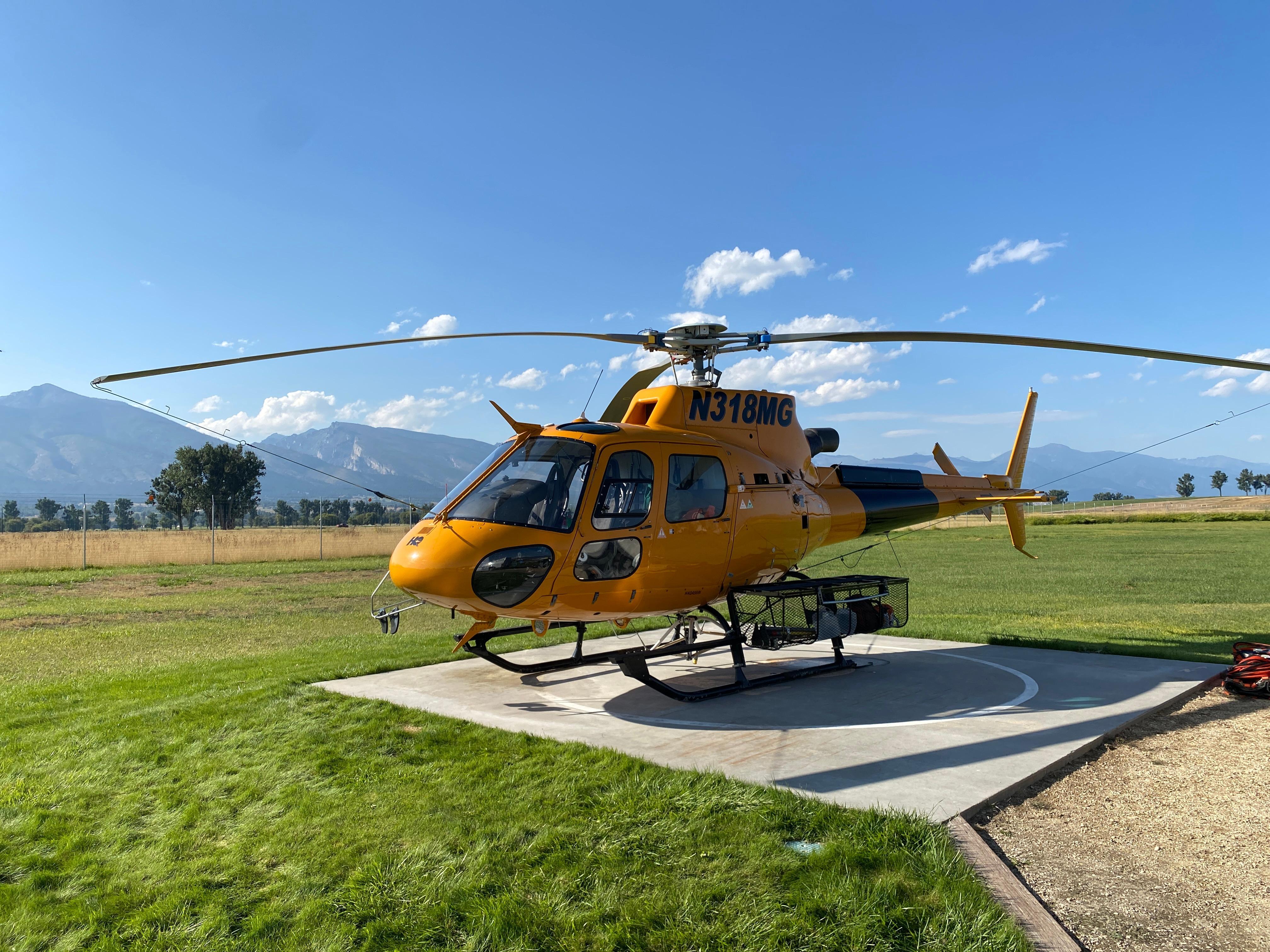 Blodgett Lake Fire Aviation Asset