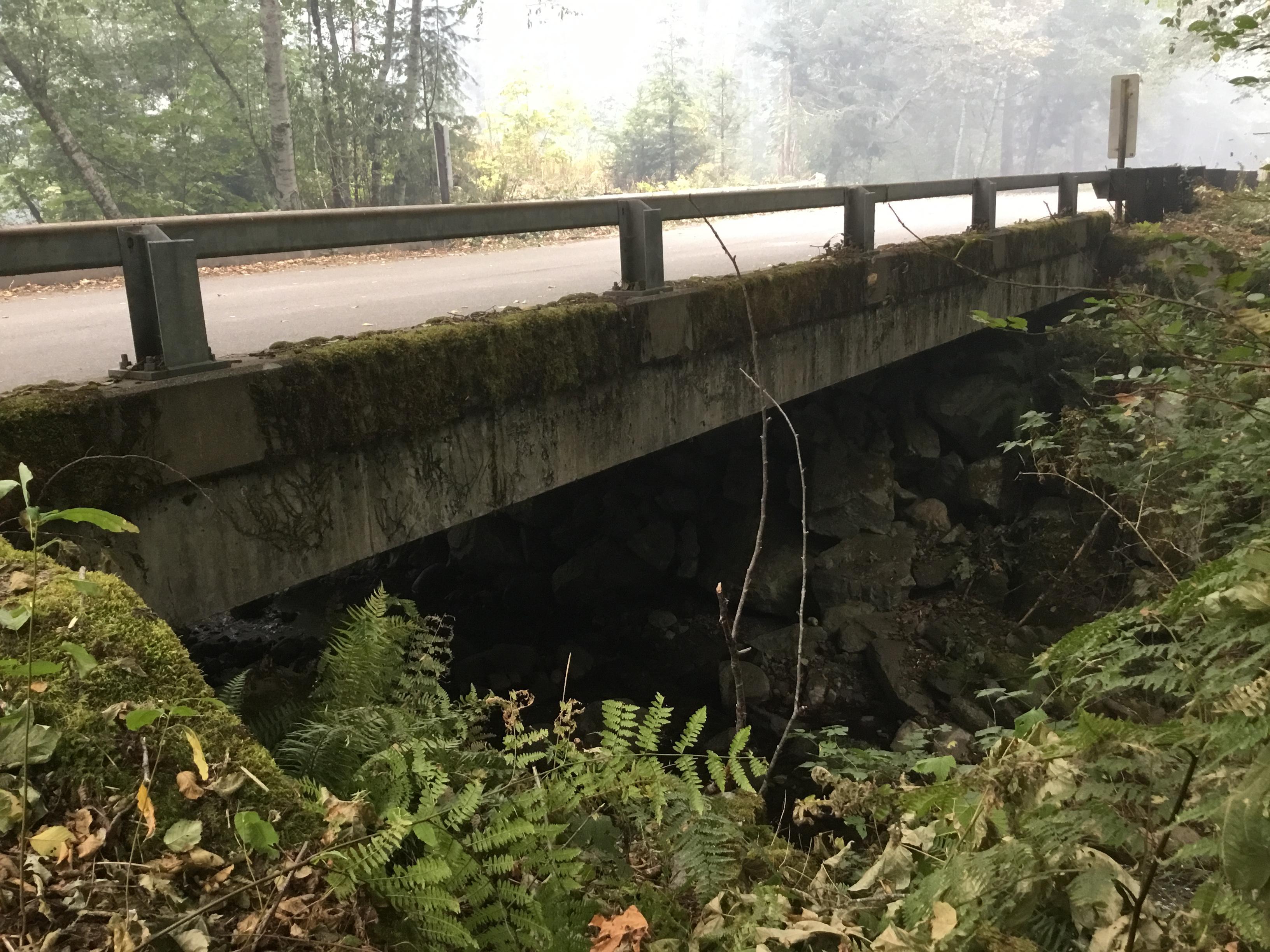Bridges are of concern near burned areas because of the potential for signficant post-fire debris flows