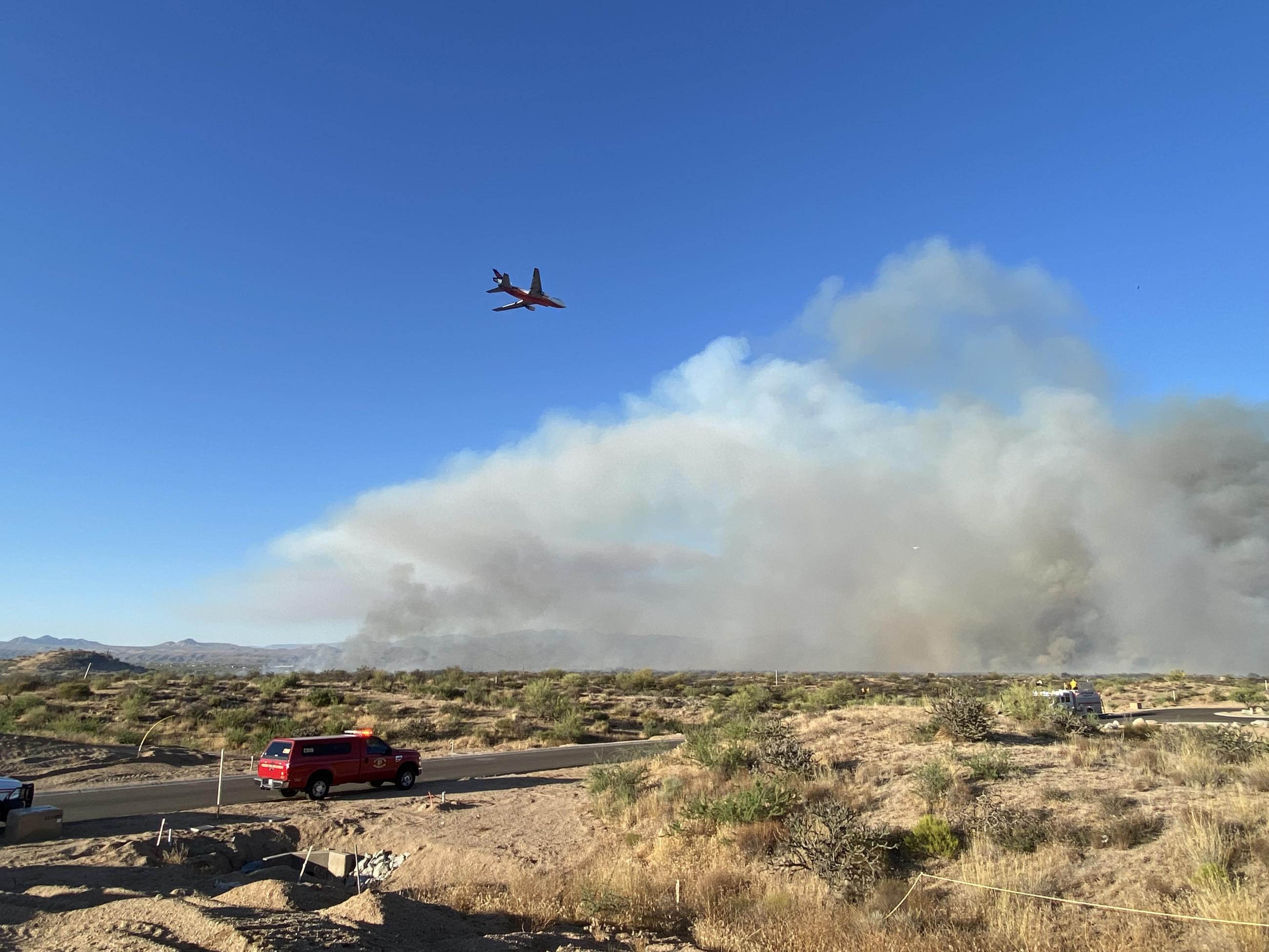 Diamond Fire VLAT Retardant drop 