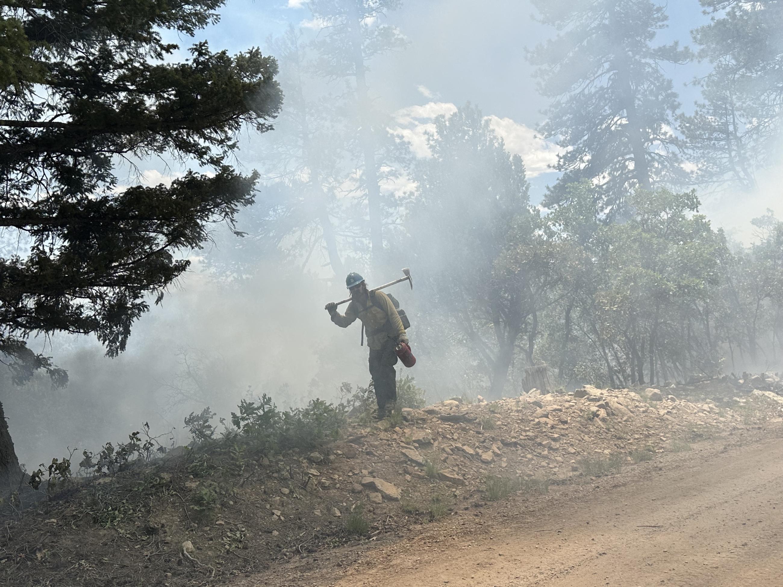 Comanche Fire Division W Hand Ignitions 06.22.23