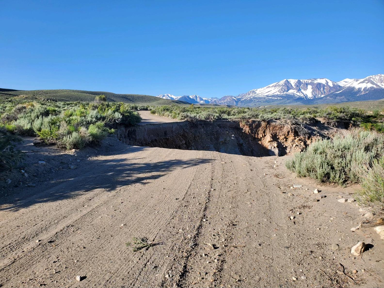 Image showing Forest Service 1N50 (Rush Creek Road) Before Major Washout