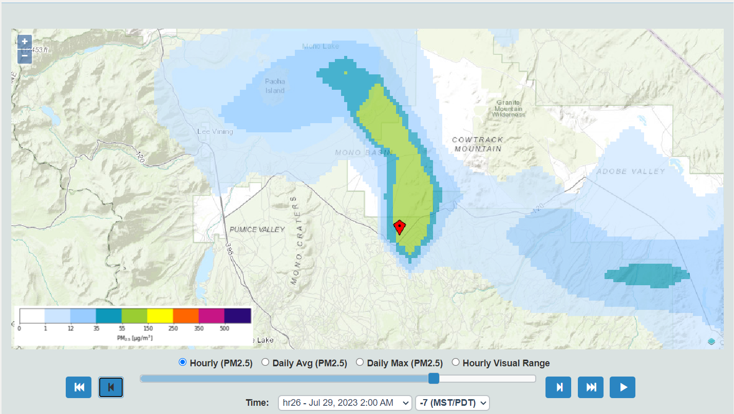 Cowtrack smoke model 7-28-23