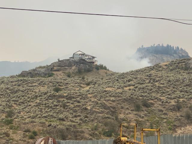 Eagle Bluff Fire Photo - Structure Bypassed By Fire - 30 July 2023