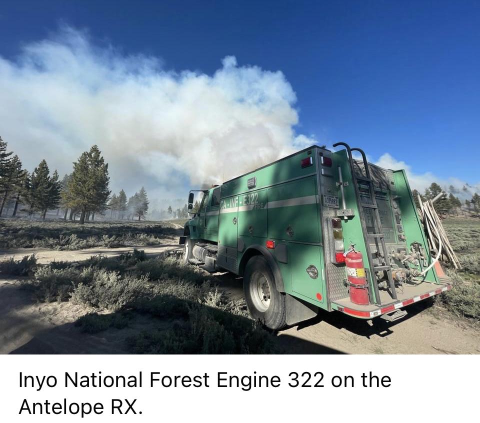 Image showing Inyo NF Engine 322 on the Antelope RX