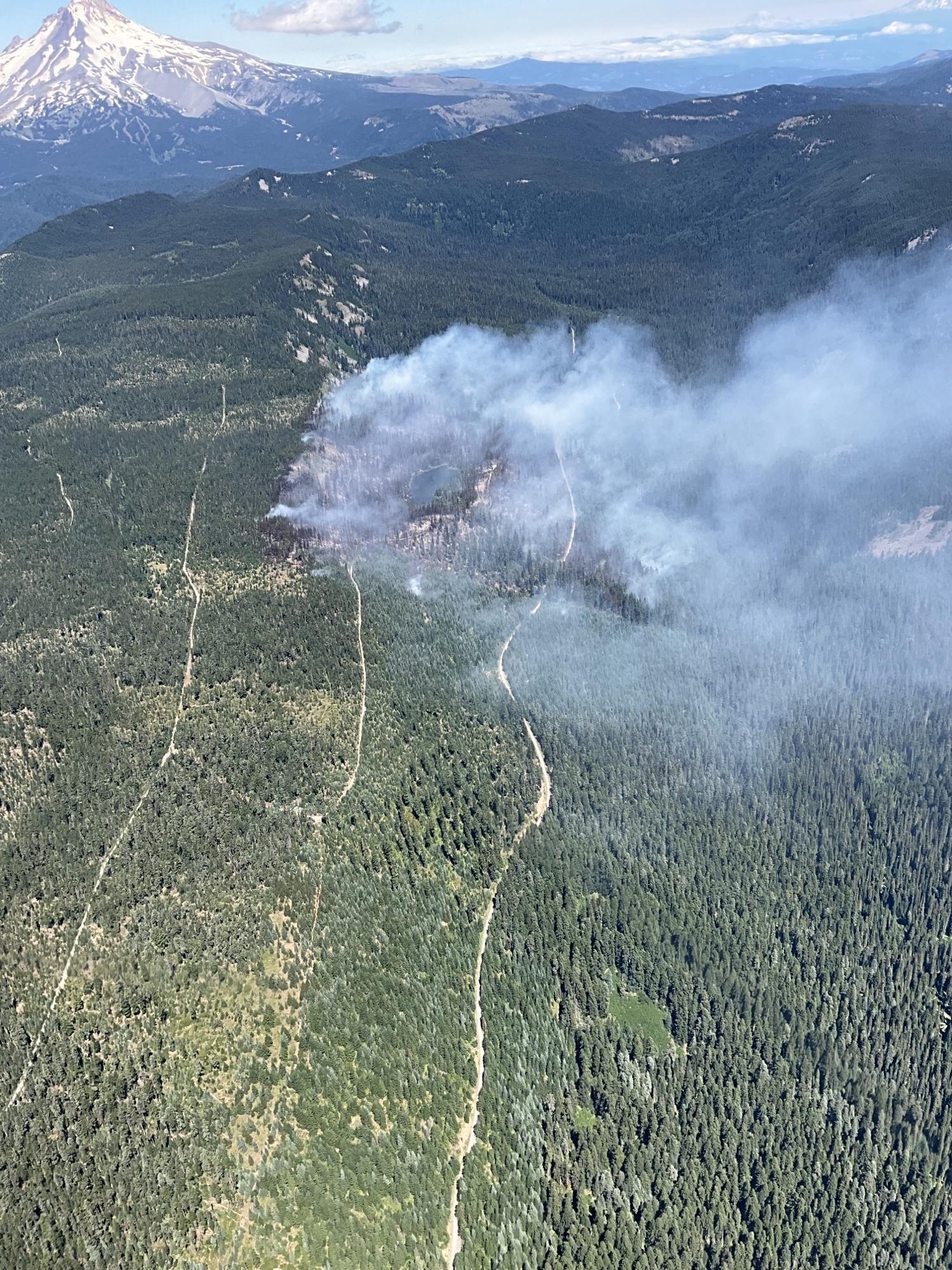 Aerial Photo of Fire Area