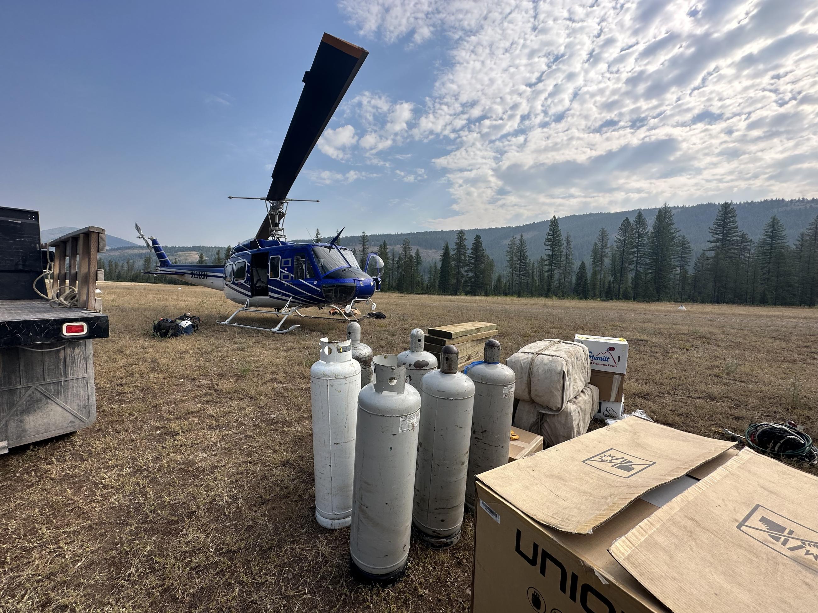Tin Soldier Complex - Helicopter Backcountry Resupply