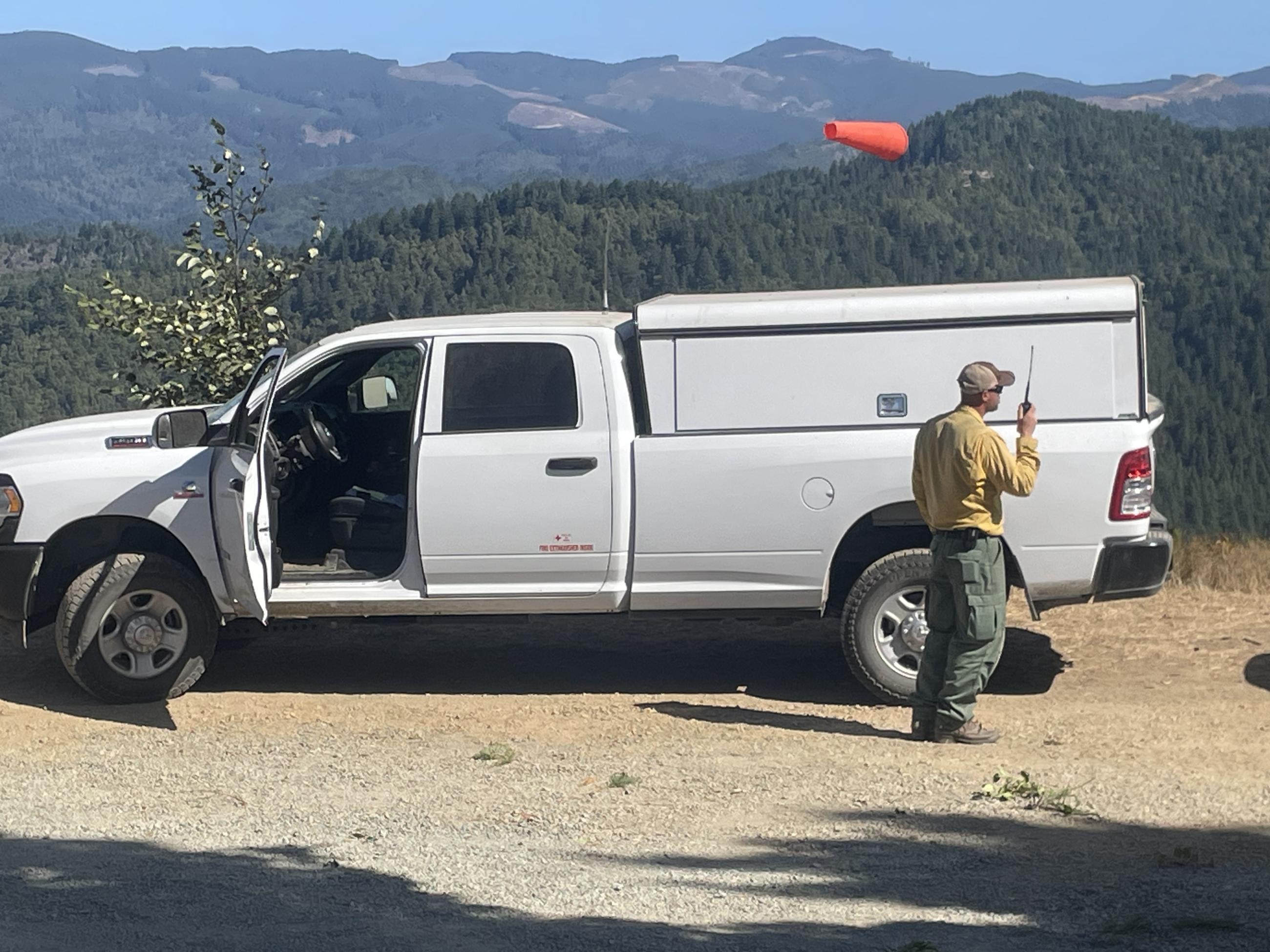 Windsock on the Anvil Fire 9/19