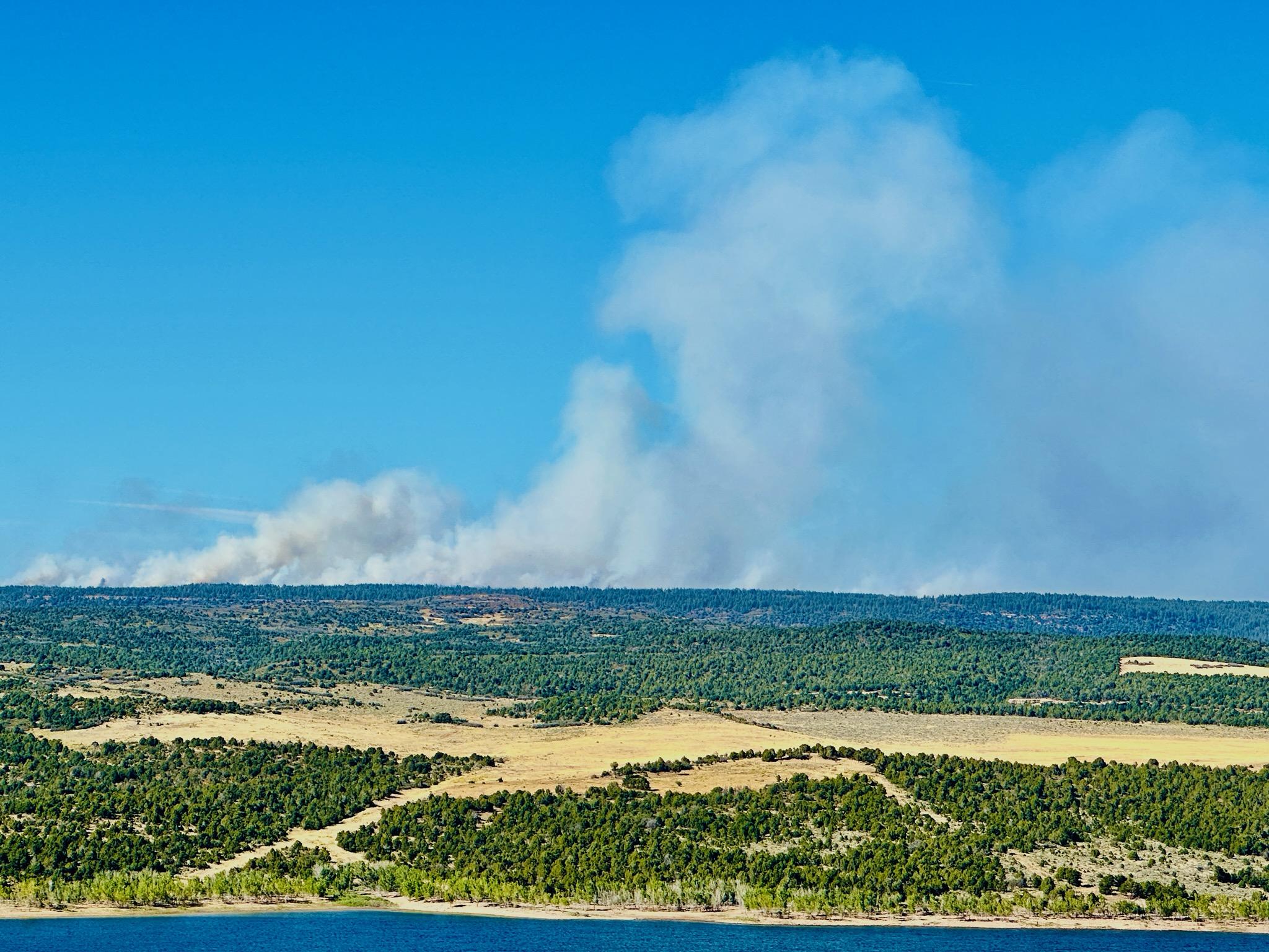 Smoke on horizon