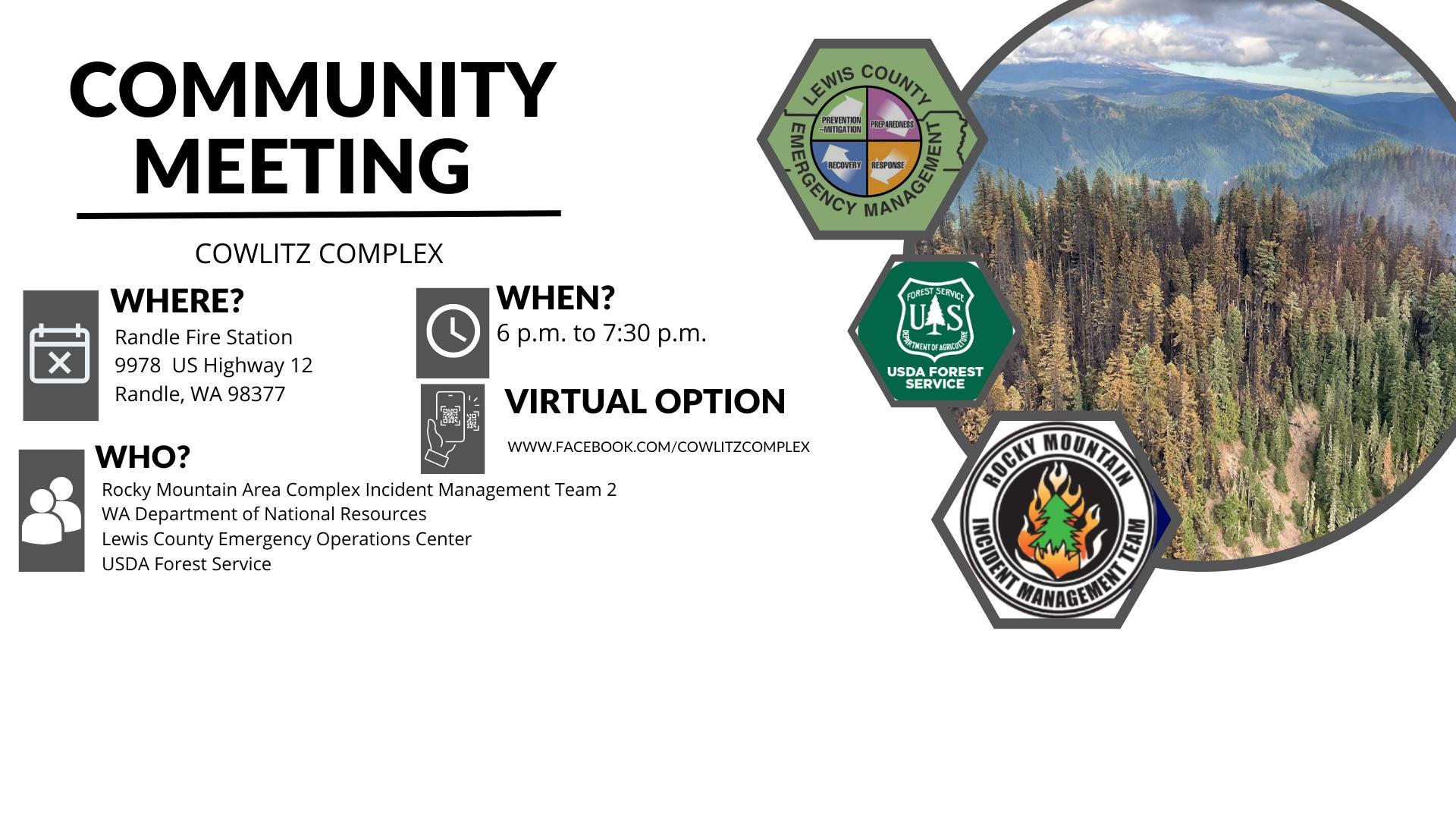 Community Meeting Flyer 