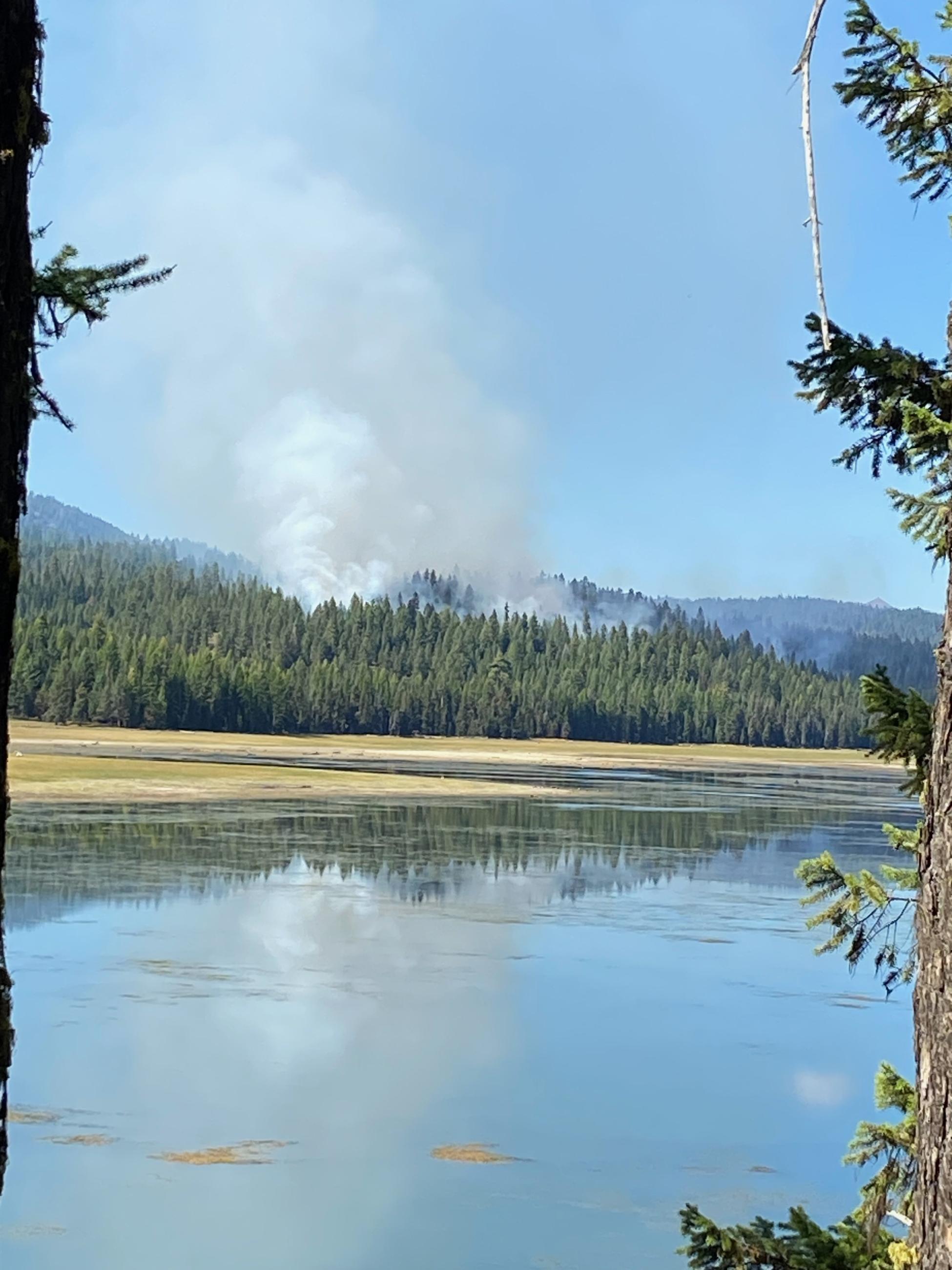 Cold Prescribed Burn - Lost Valley Reservoir