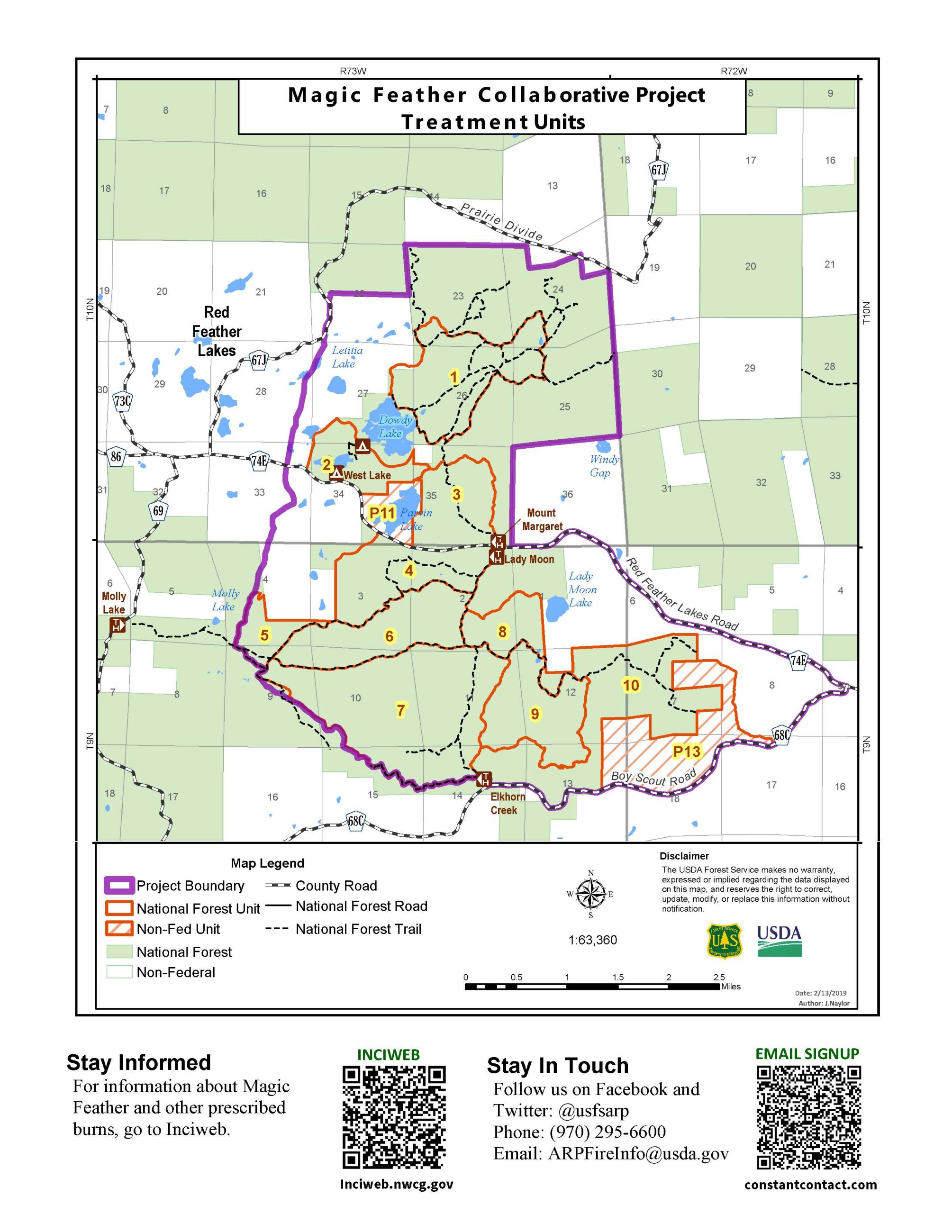 Map of units