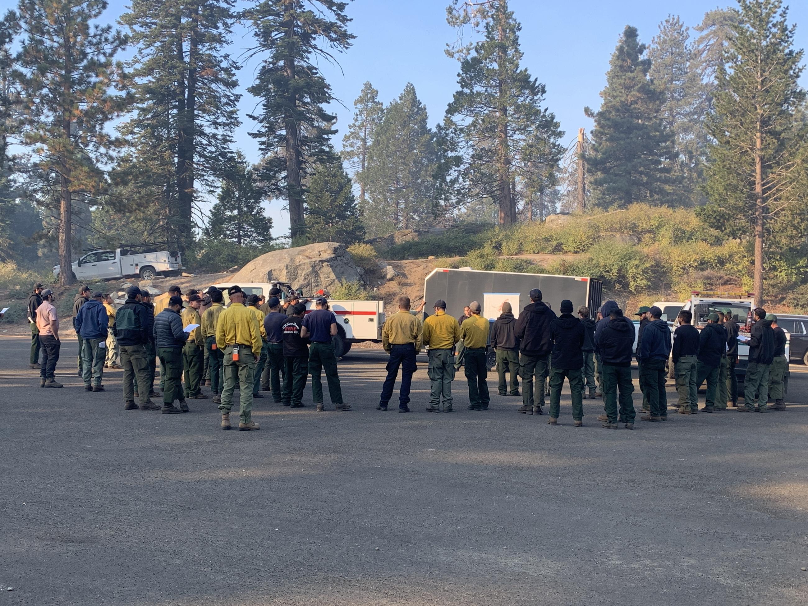 10/19 Briefing on the rabbit fire  