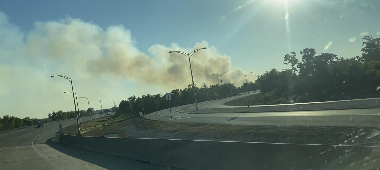 Thisis an image of the fire the day it started