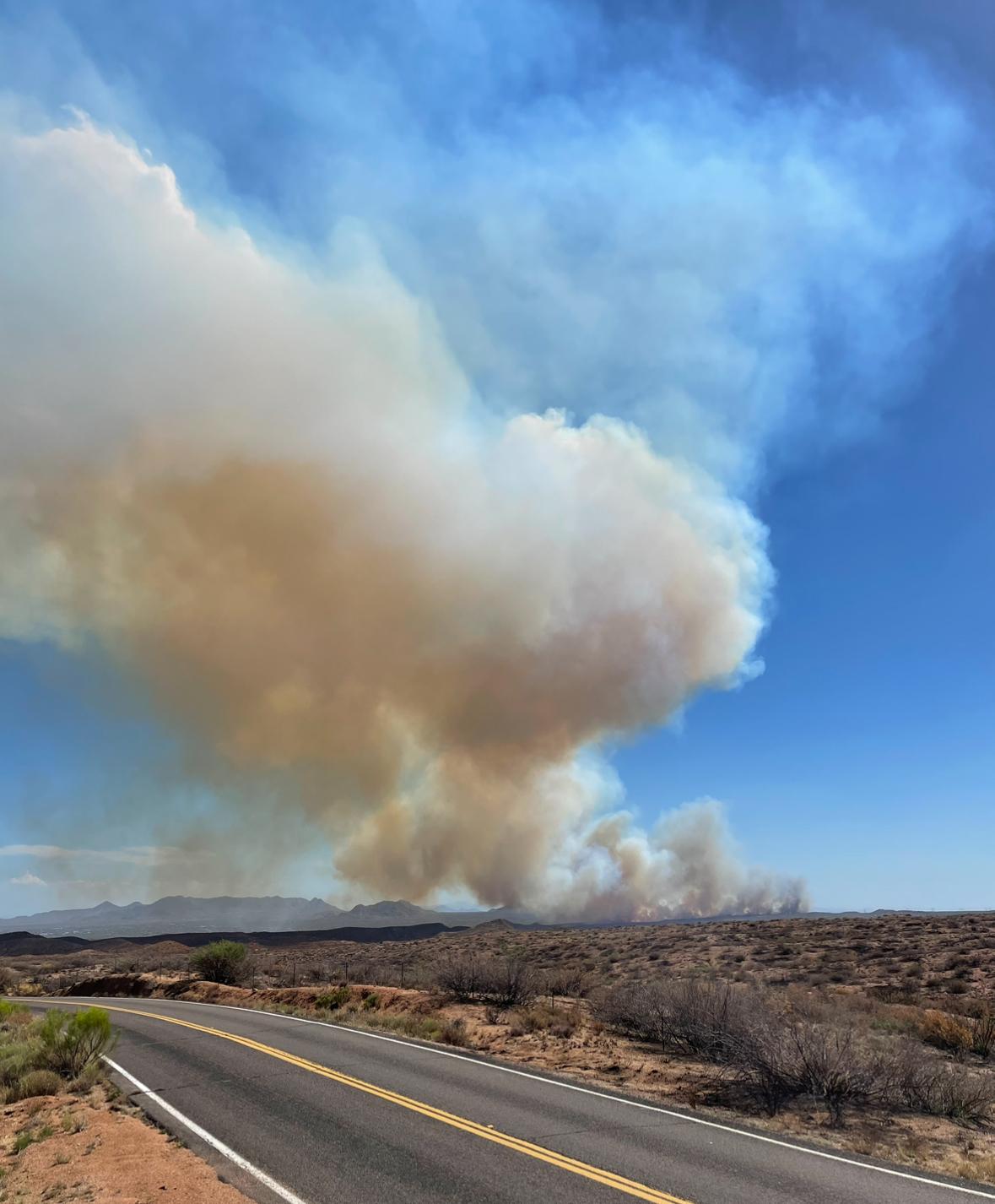 Fire activity (Credit US Forest Service by Brad Wildhalm)