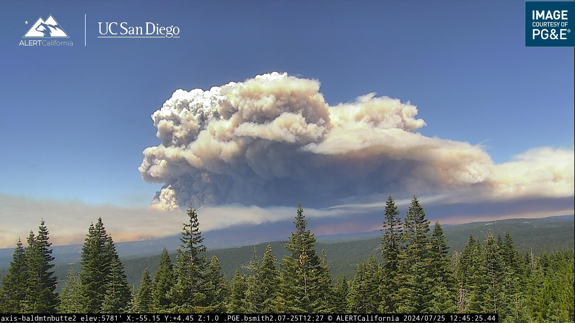 Photos from the Park Fire that started in Butte County, CA July 2024