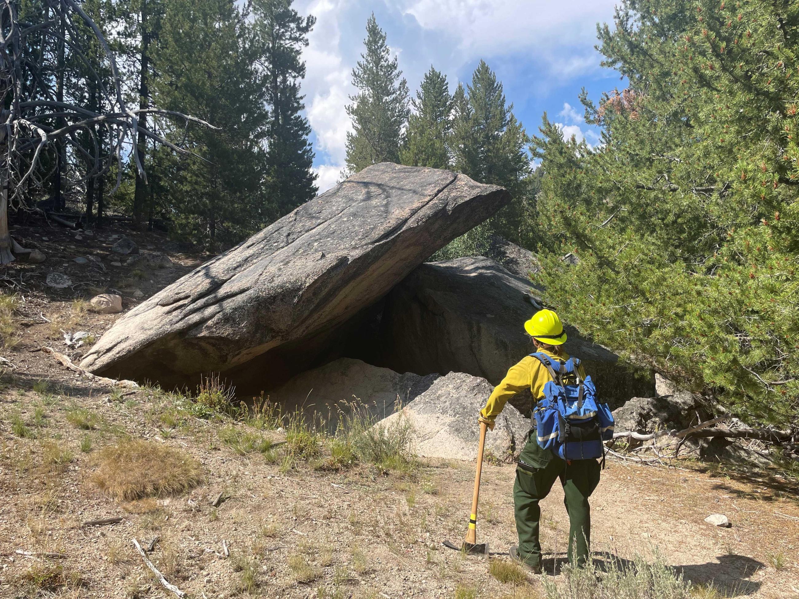 Redfish Lake Overhang July 23, 2024