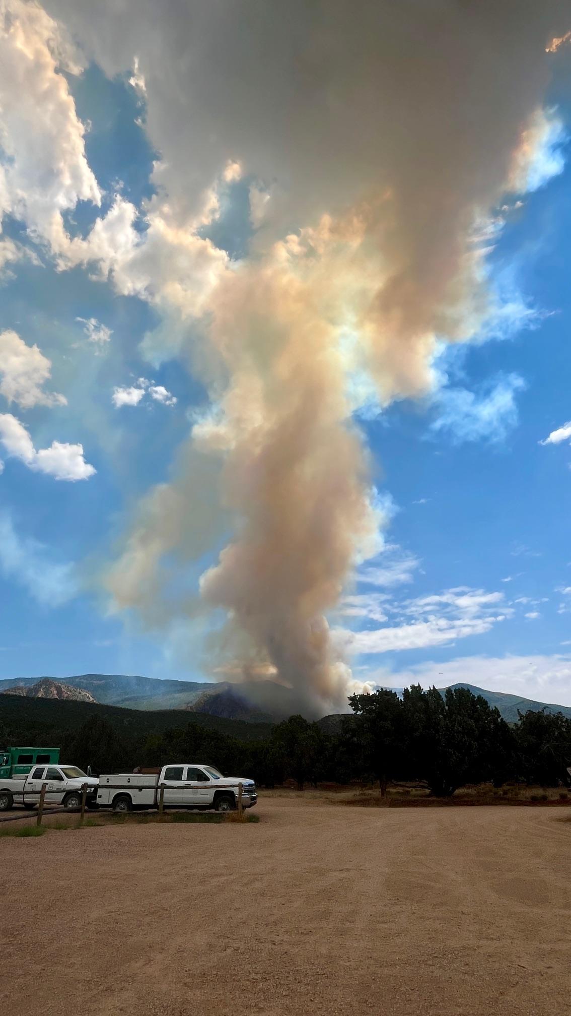 Graff Point Fire, July 16, 2024