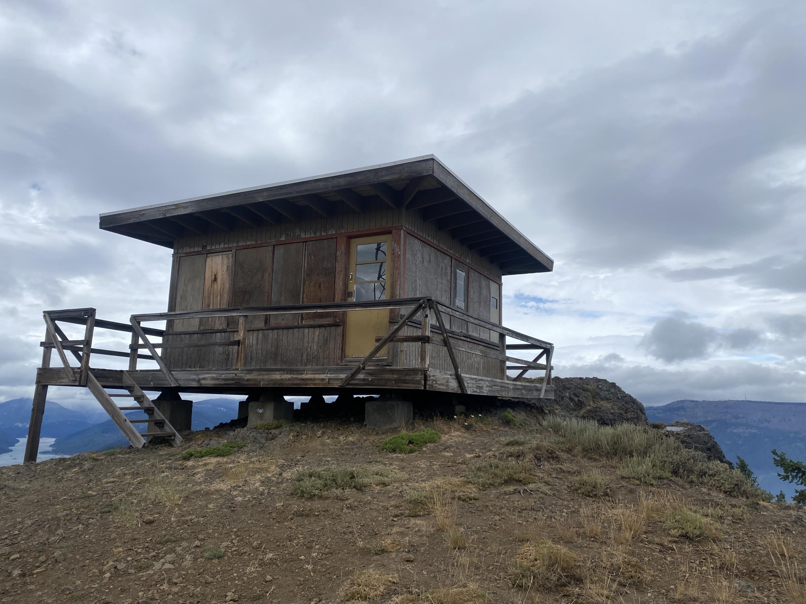 Lookout on a mountain