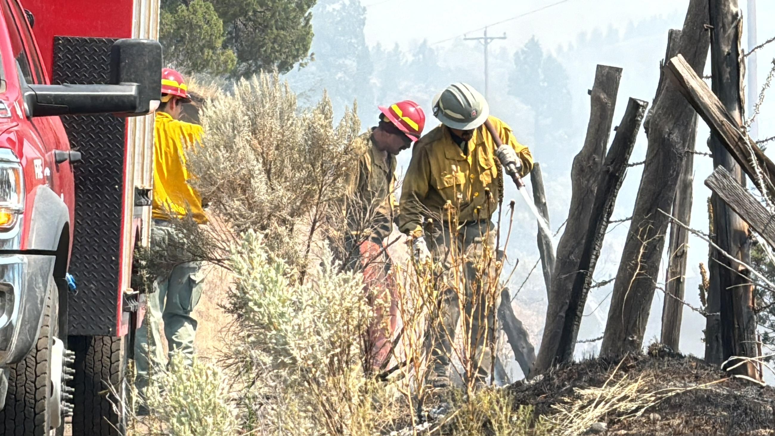 Alder Creek Road Firing Operation Lone Rock Fire