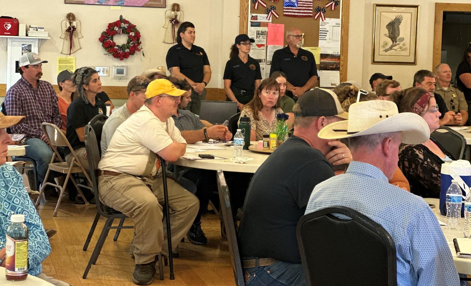Attendees at Community Meeting 7-17-2024