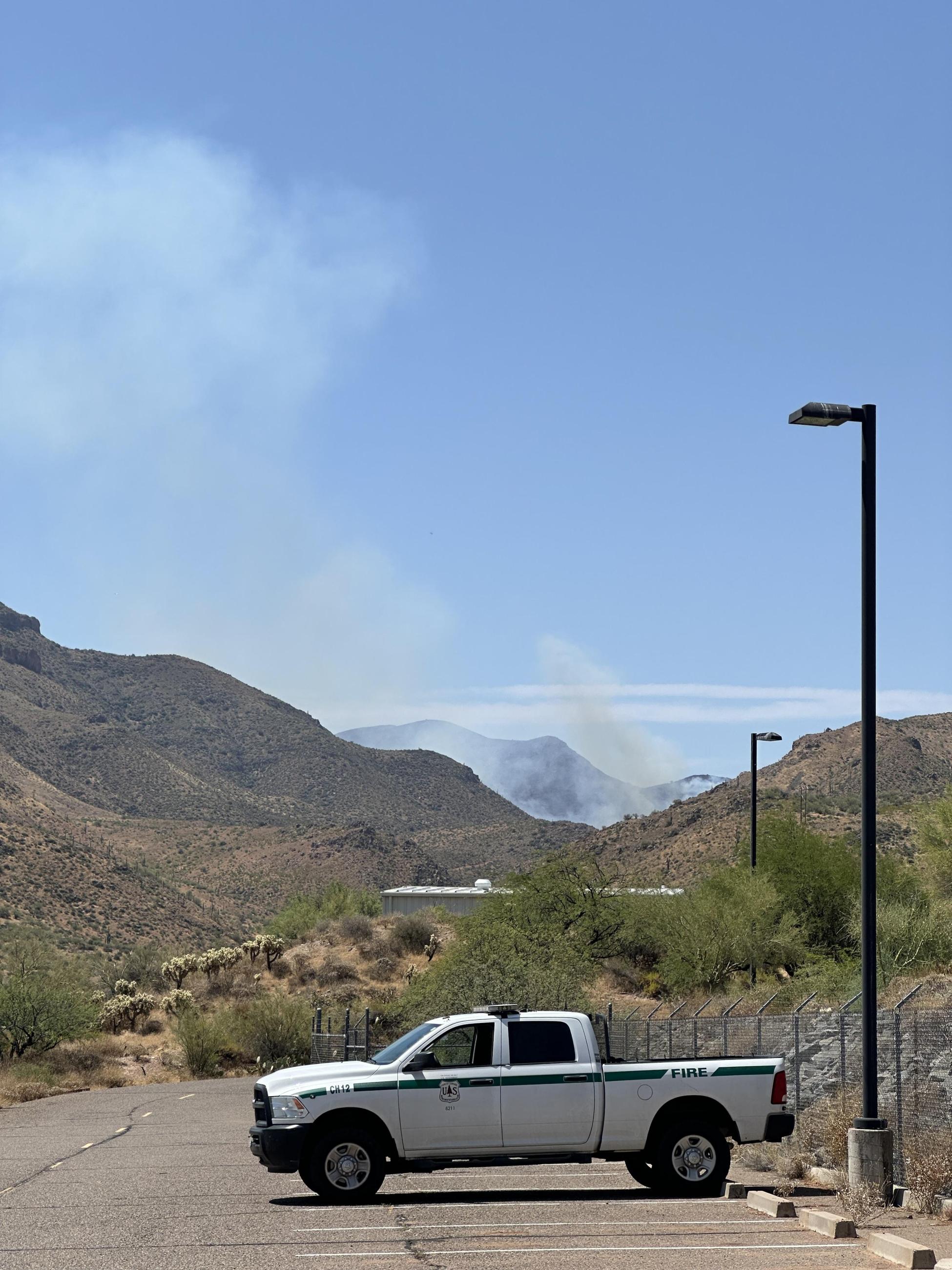 Smoke from the Black Fire