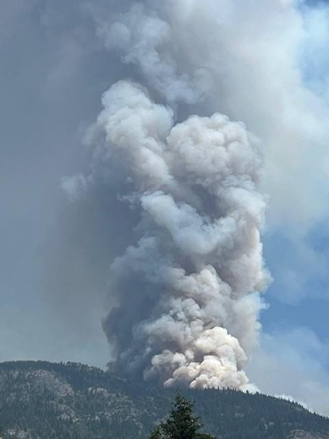 Ruby Fire in the afternoon of 8/11/24