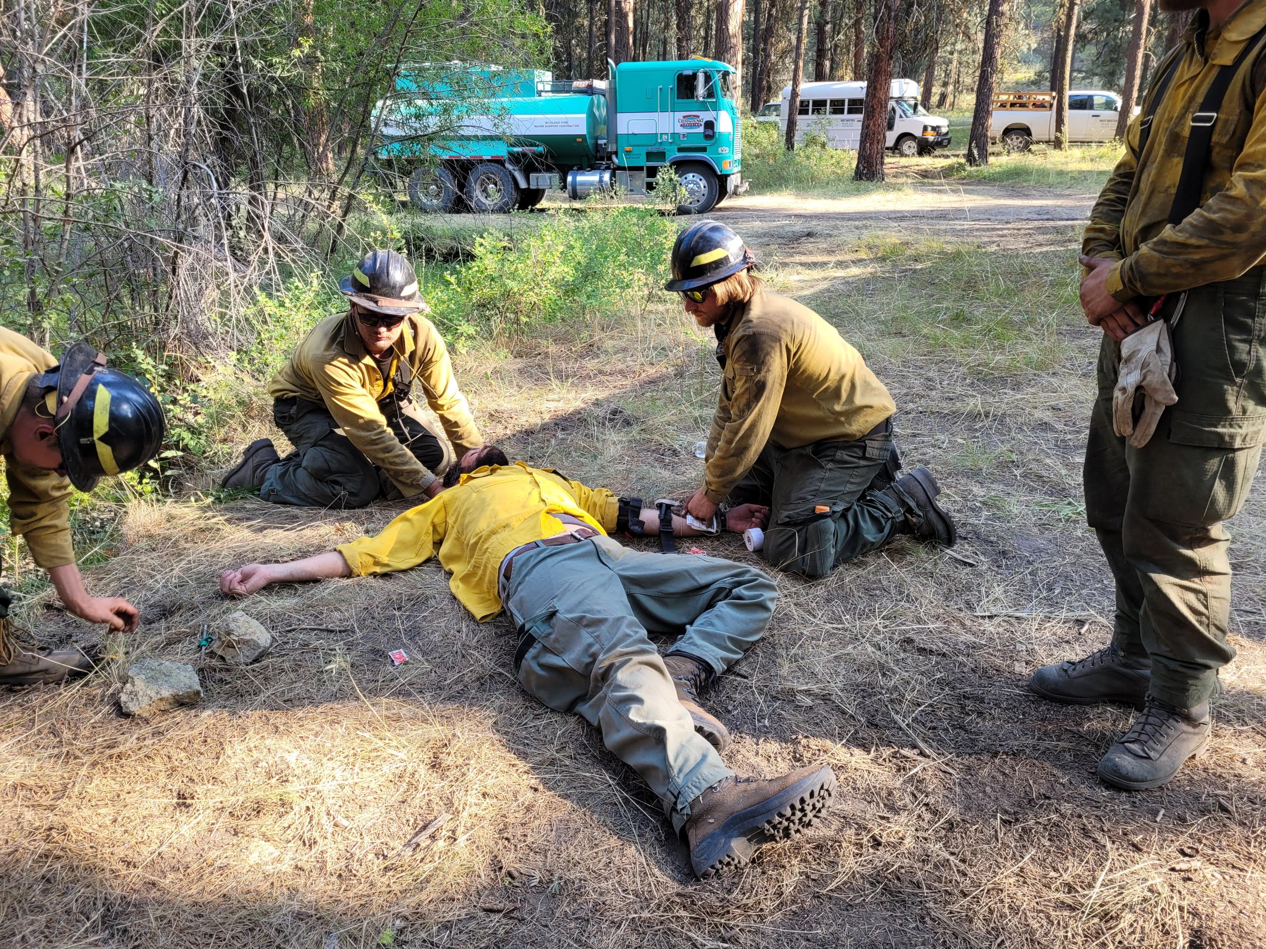 Training with Blackwoods Emergency Resources (REMS 6) Falls & Telephone Fires