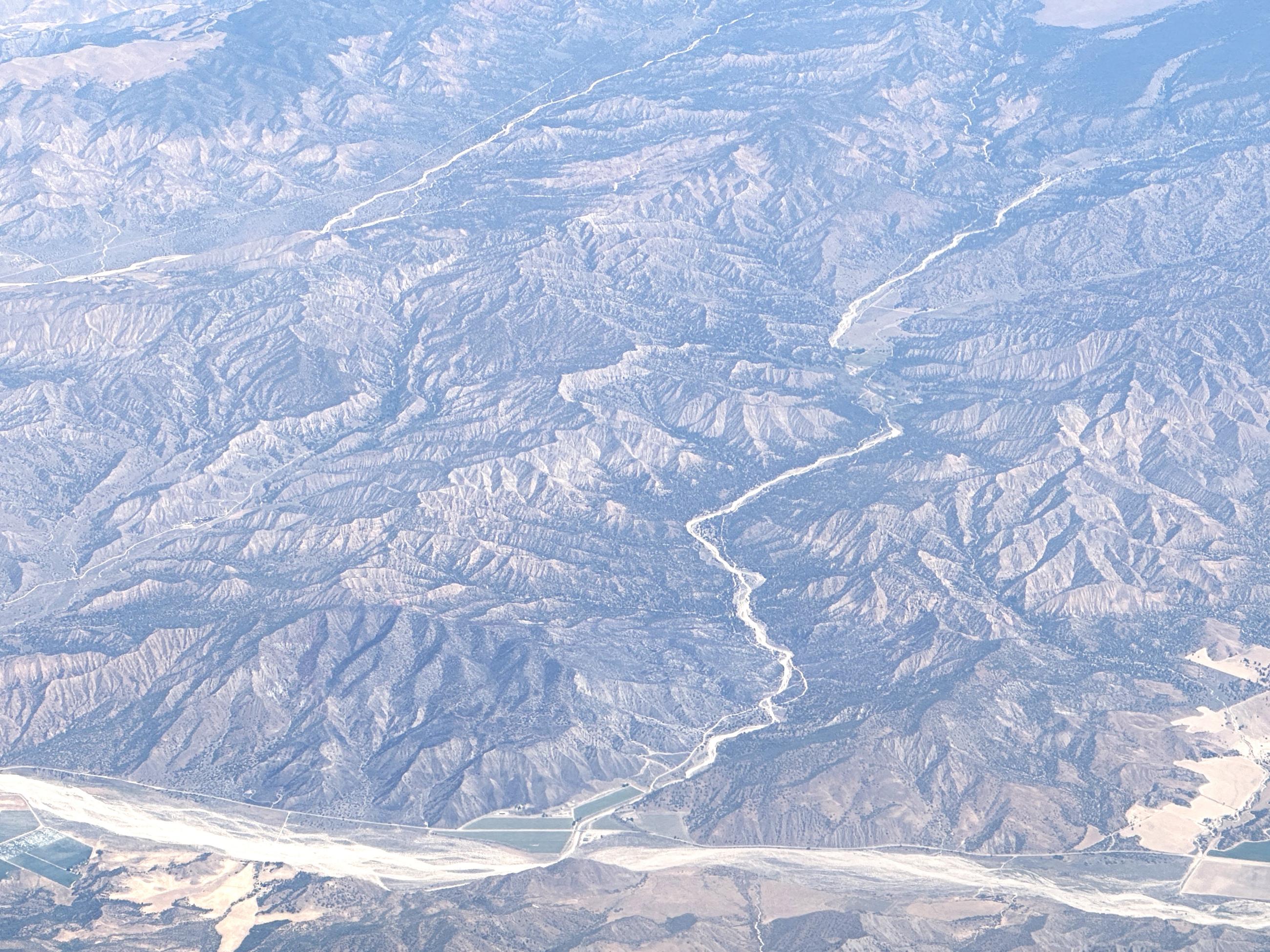 Image showing an Aerial View of Apache Fire Burn Area