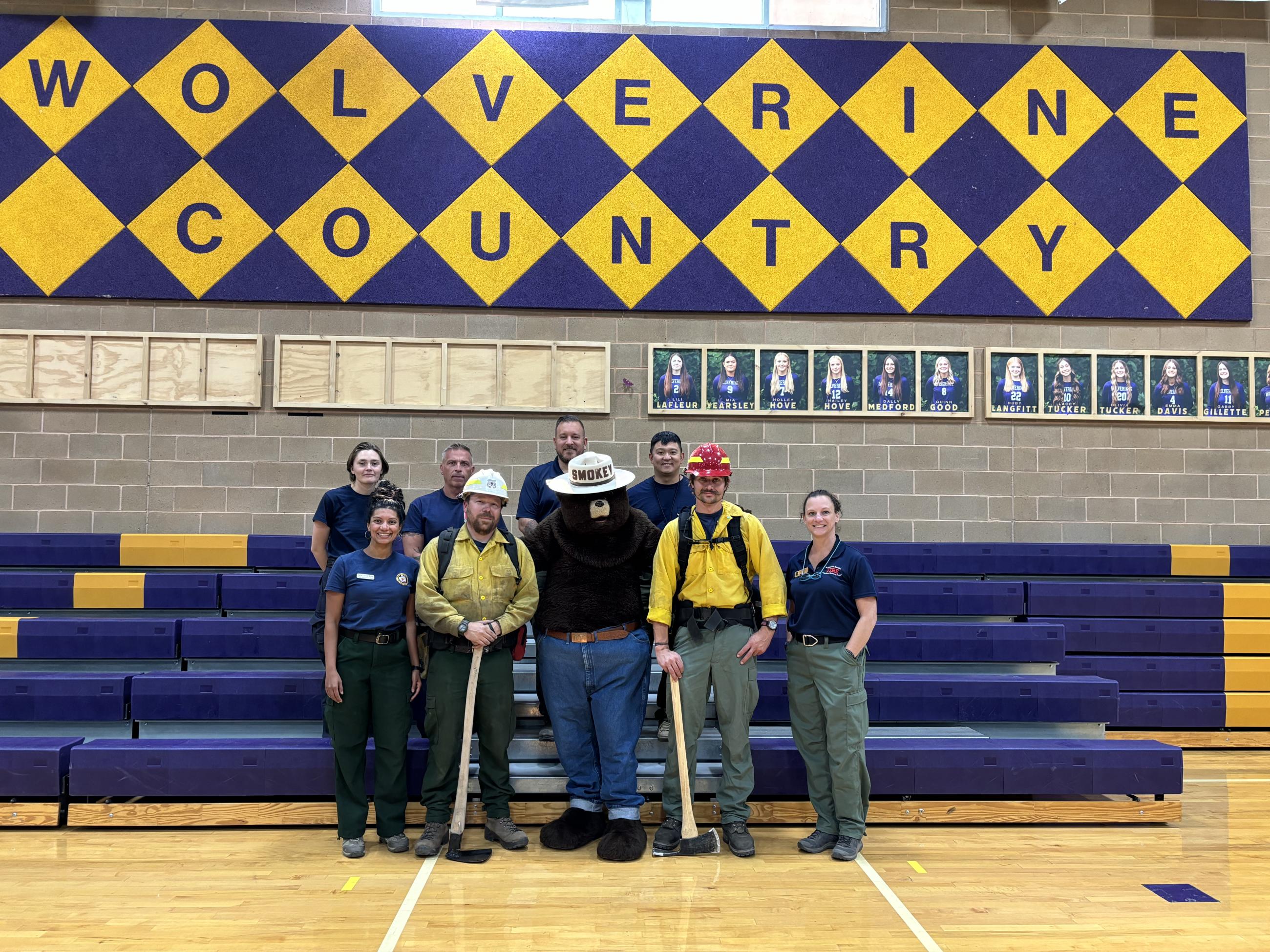 This team assisted with the Kindergarten through 5th Grade assembly at Garden Valley School on Thursday, August 29, 2024. 