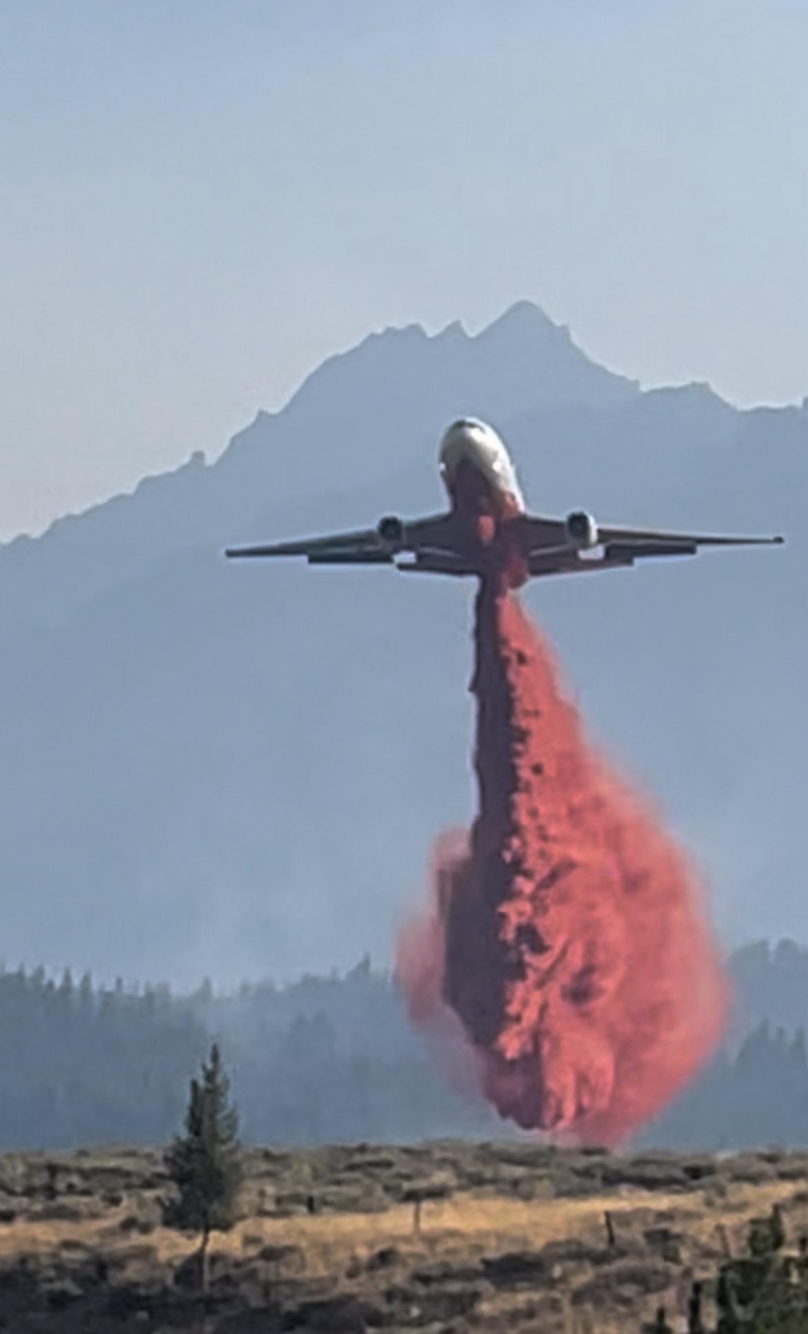 Fire Retardant near Stanley Idaho