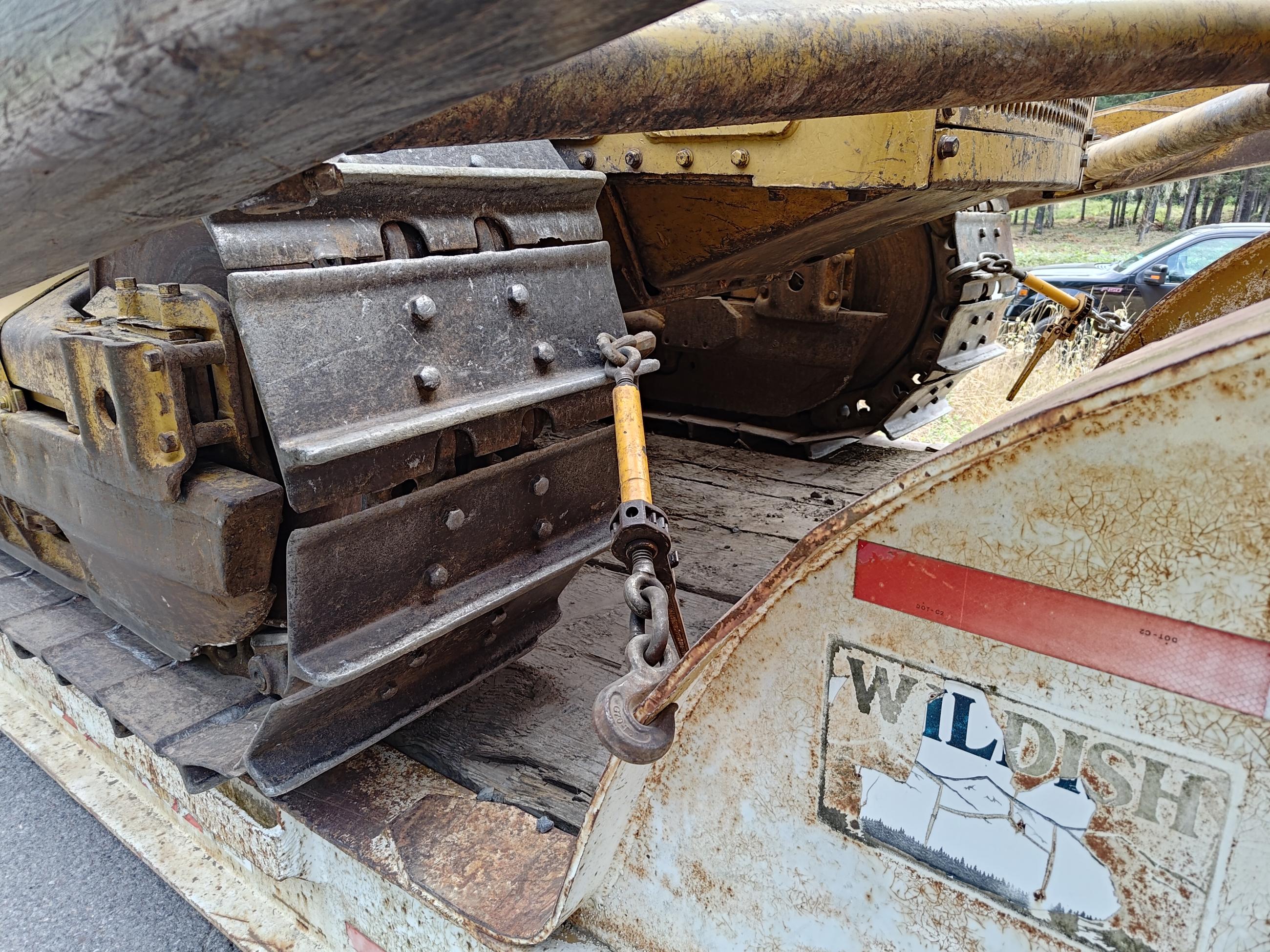 track and hook on equipment
