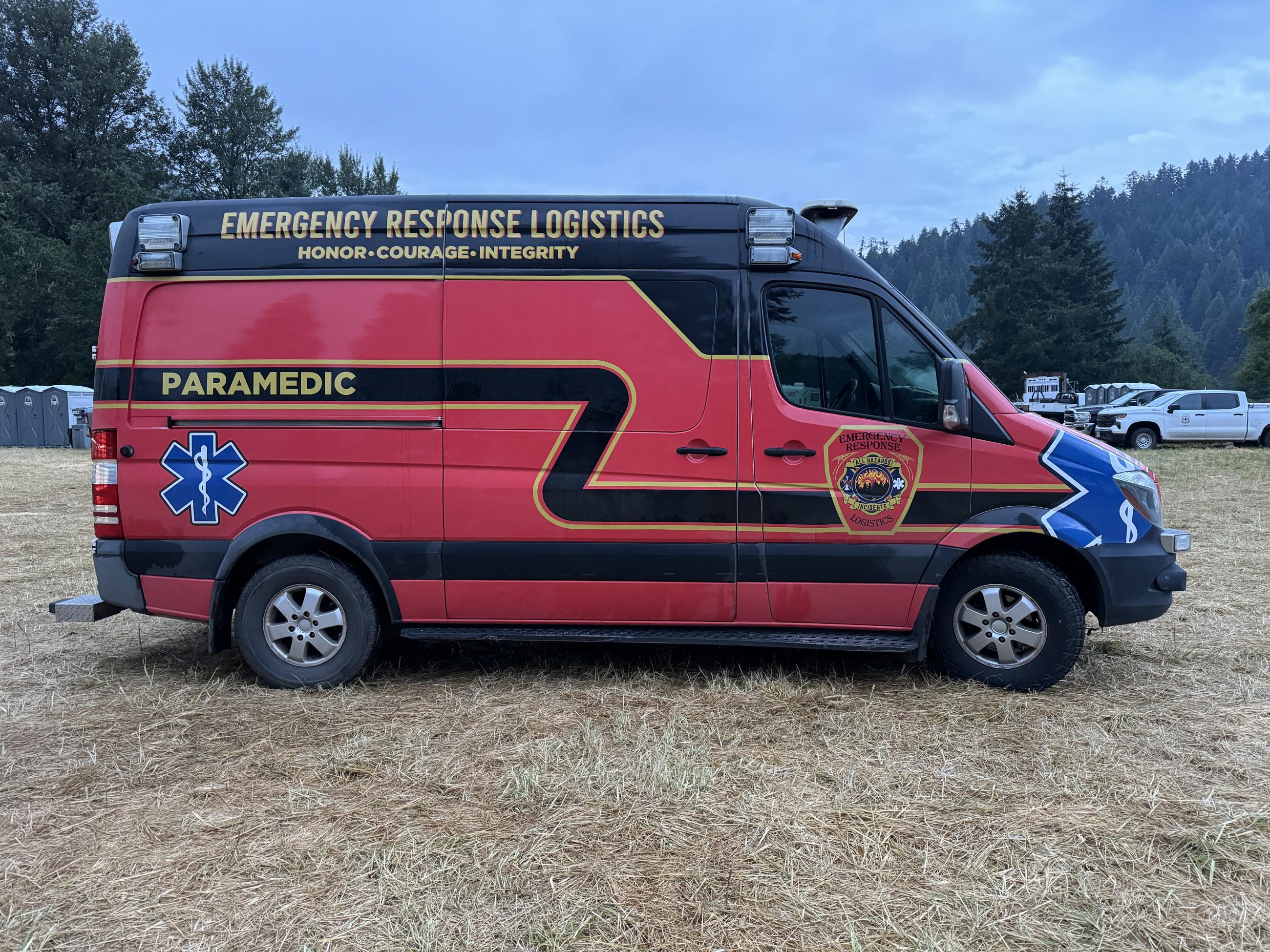 red van