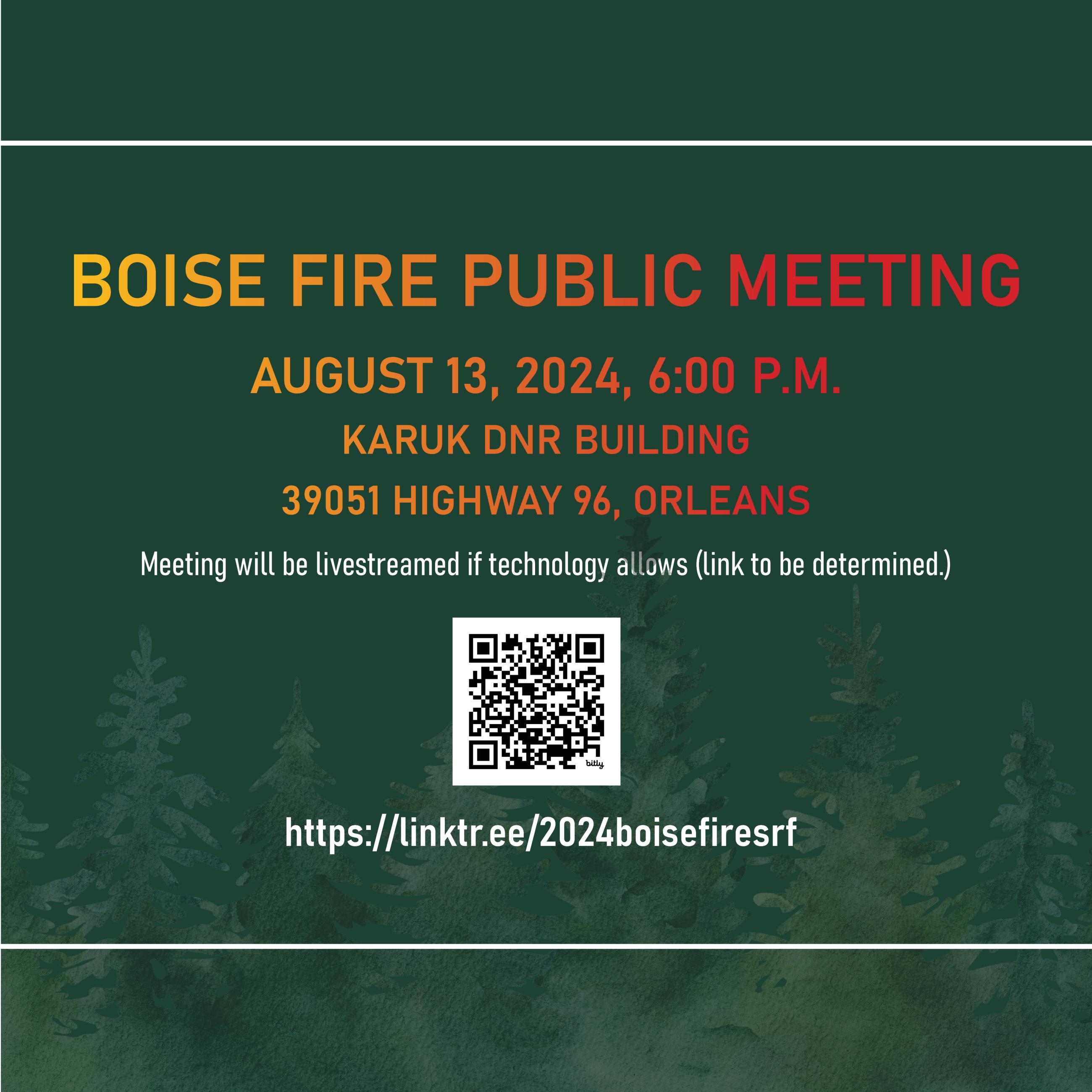 Public Meeting Flyer