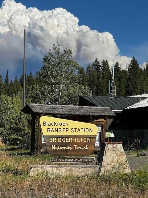 Fish Creek Fire and Black Rock Ranger District August 22, 2024