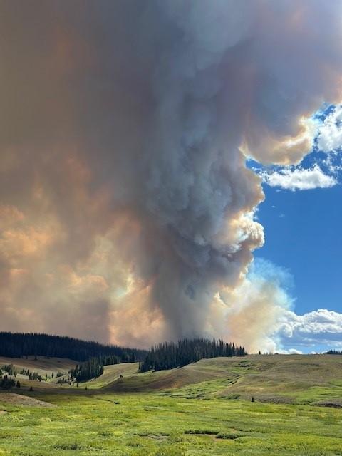 Fish Creek Fire August 22, 2024