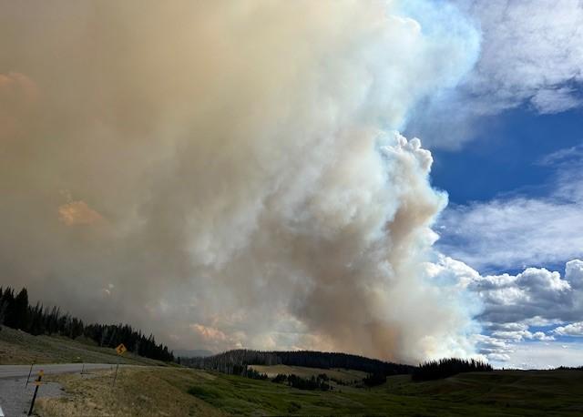 Fish Creek Fire August 22, 2024