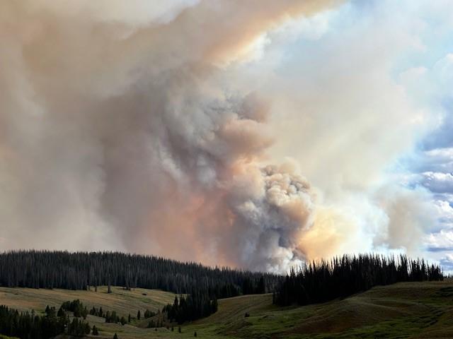 Fish Creek Fire August 22, 2024