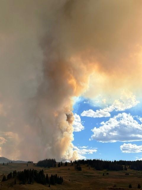 Fish Creek Fire August 22, 2024