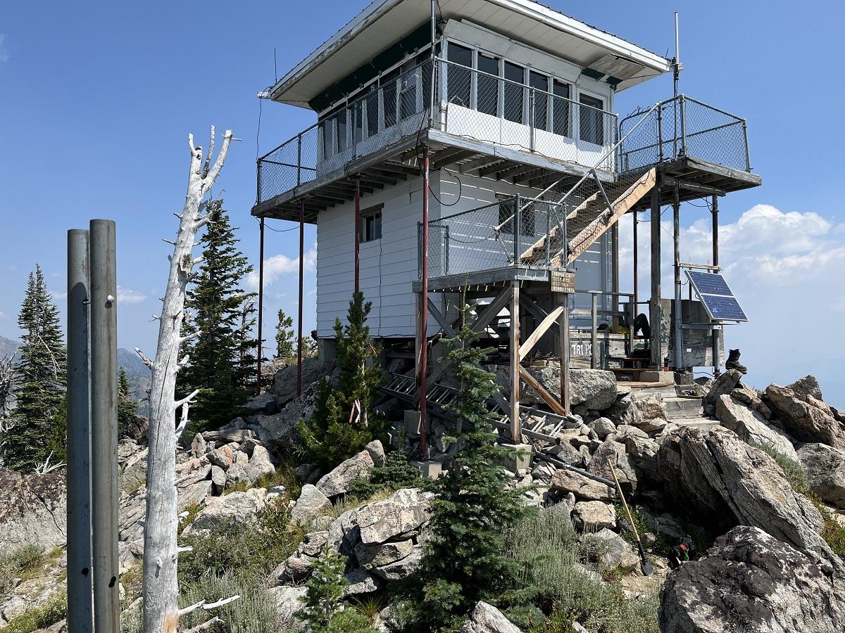 This is an image of the Tripod Lookout Tower