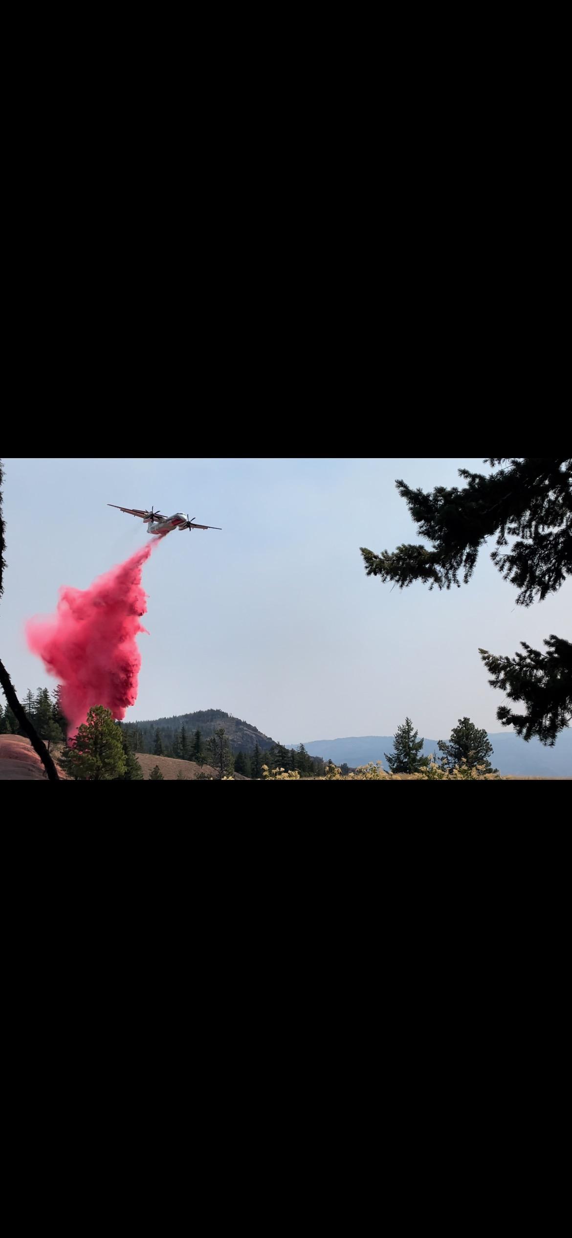 Retreat Fire Retardant Drop