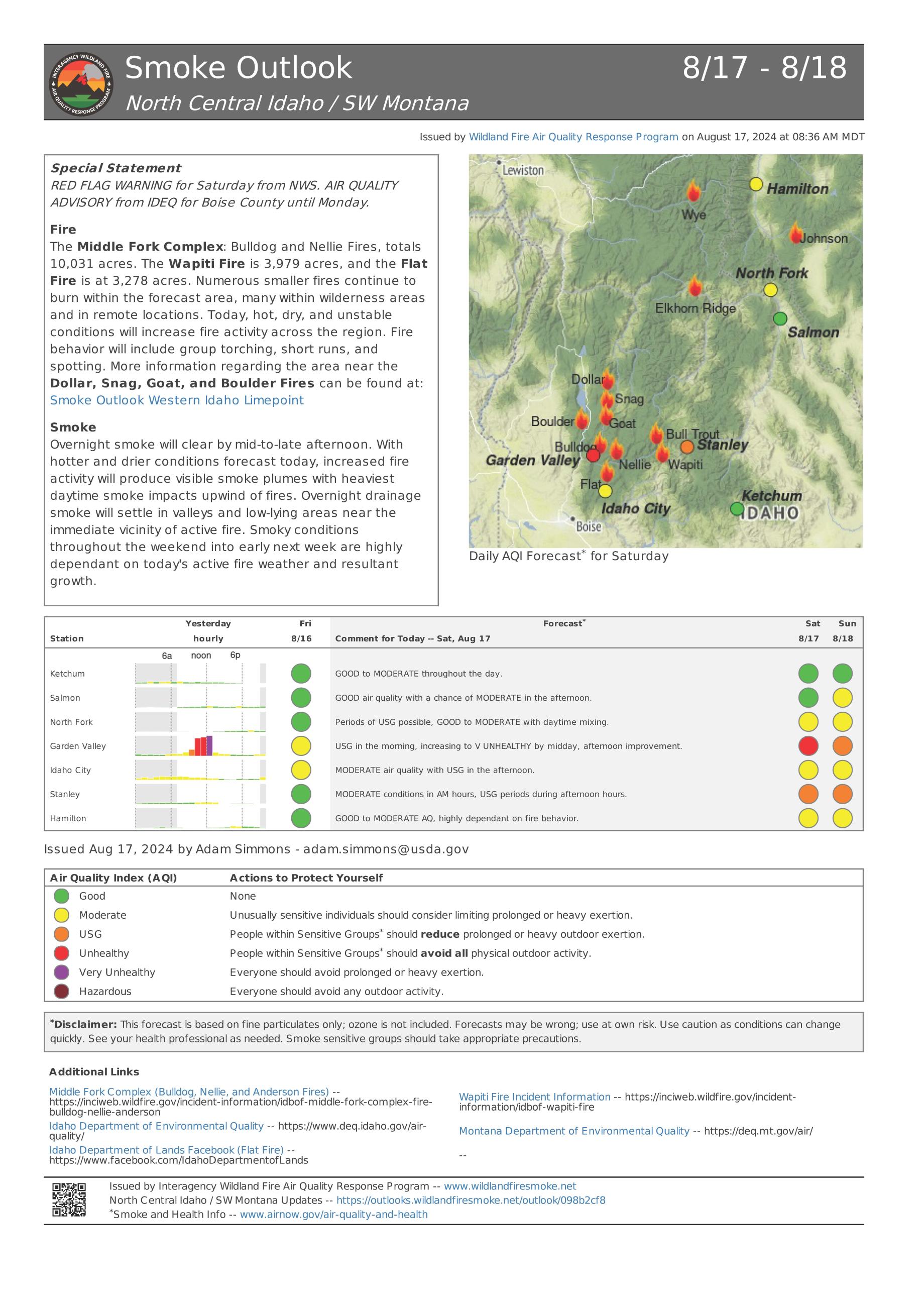 smoke outlook report 8.17.24