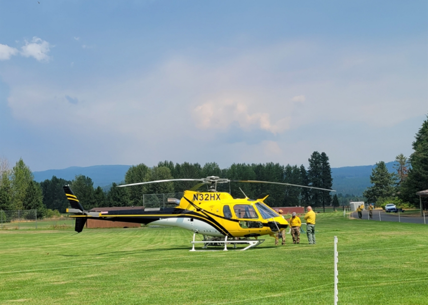 Williams Mine Helicopter