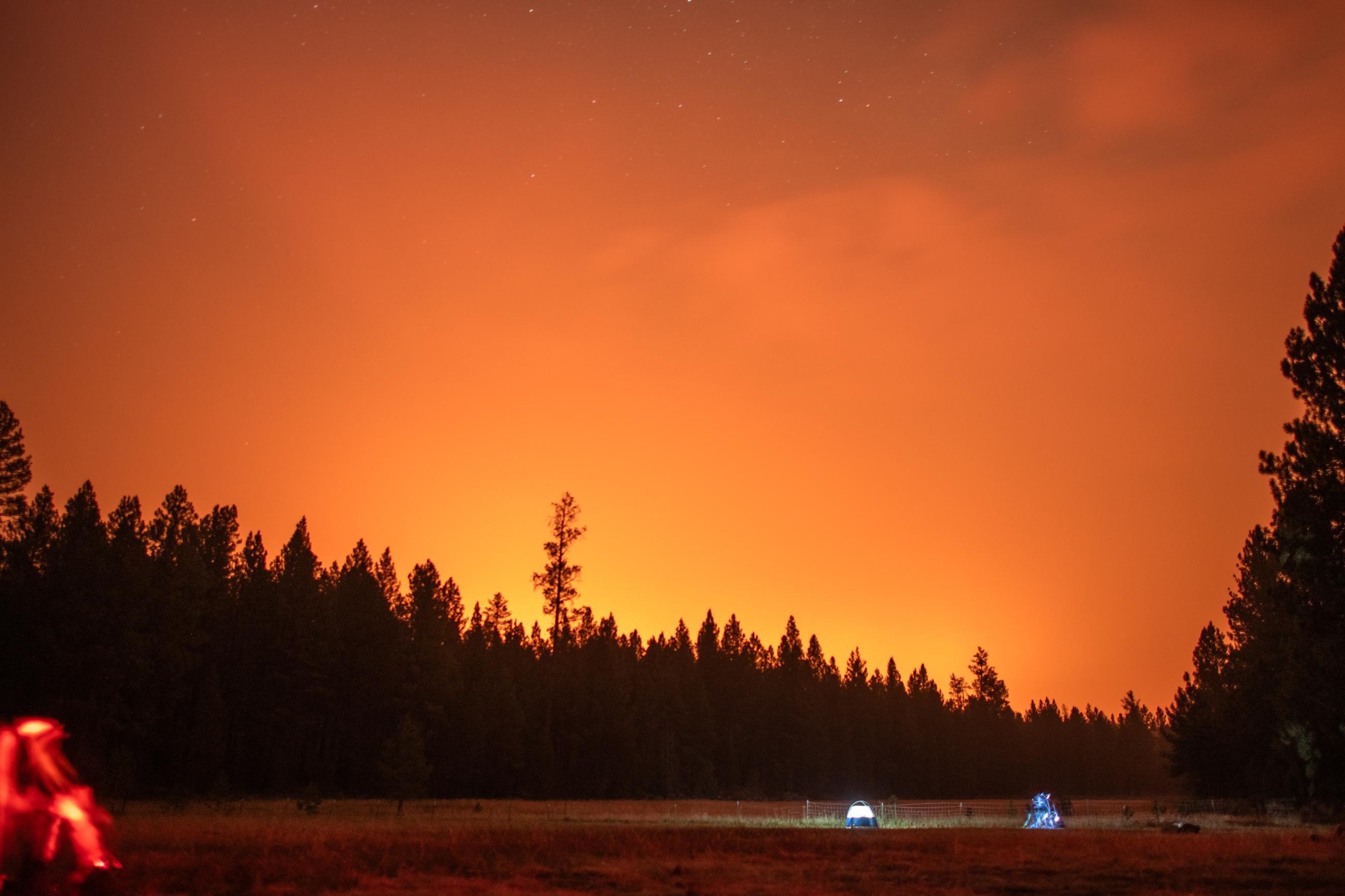 Night images on the Telephone Fire #5