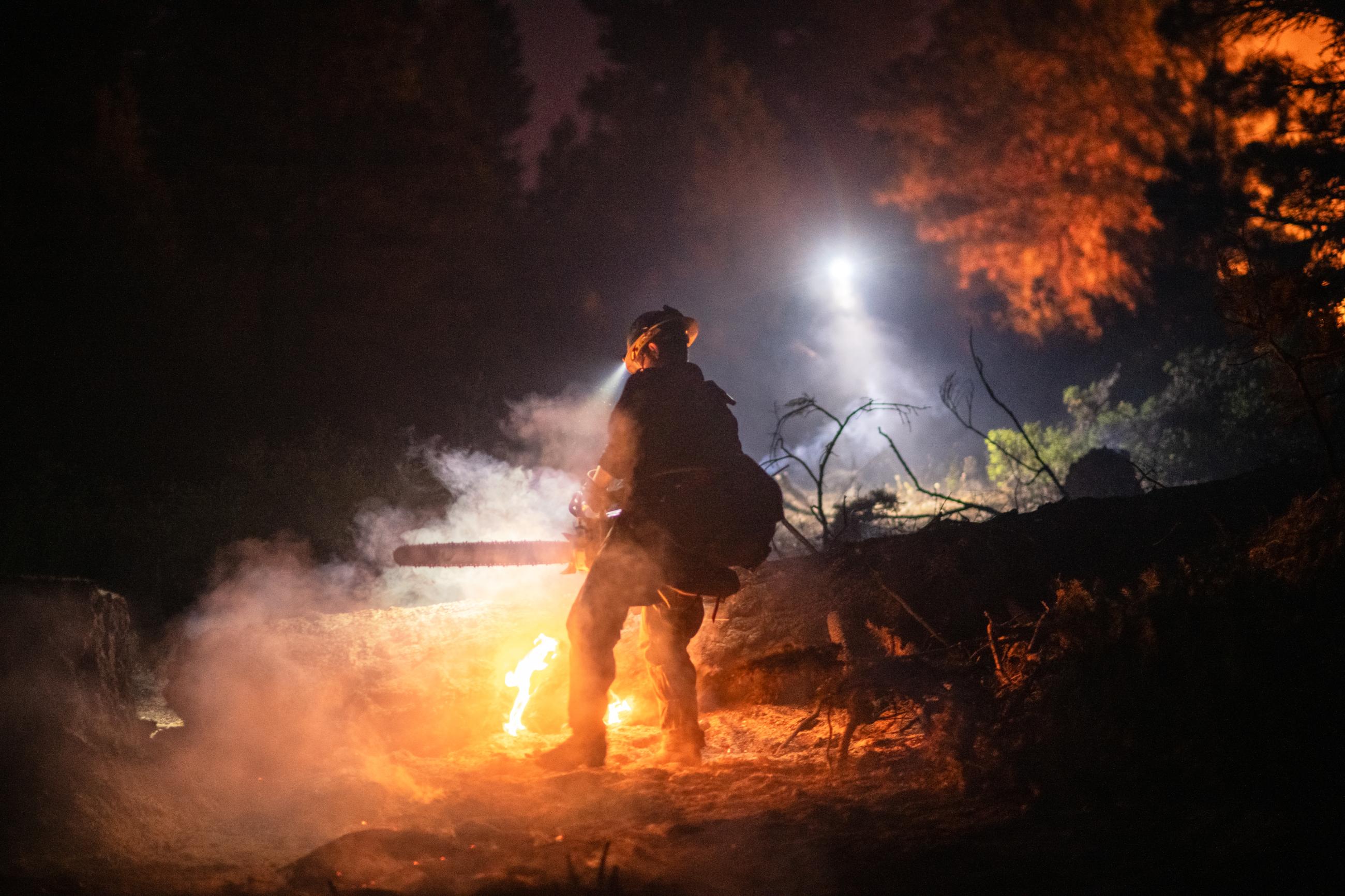 Night images on the Telephone Fire #3