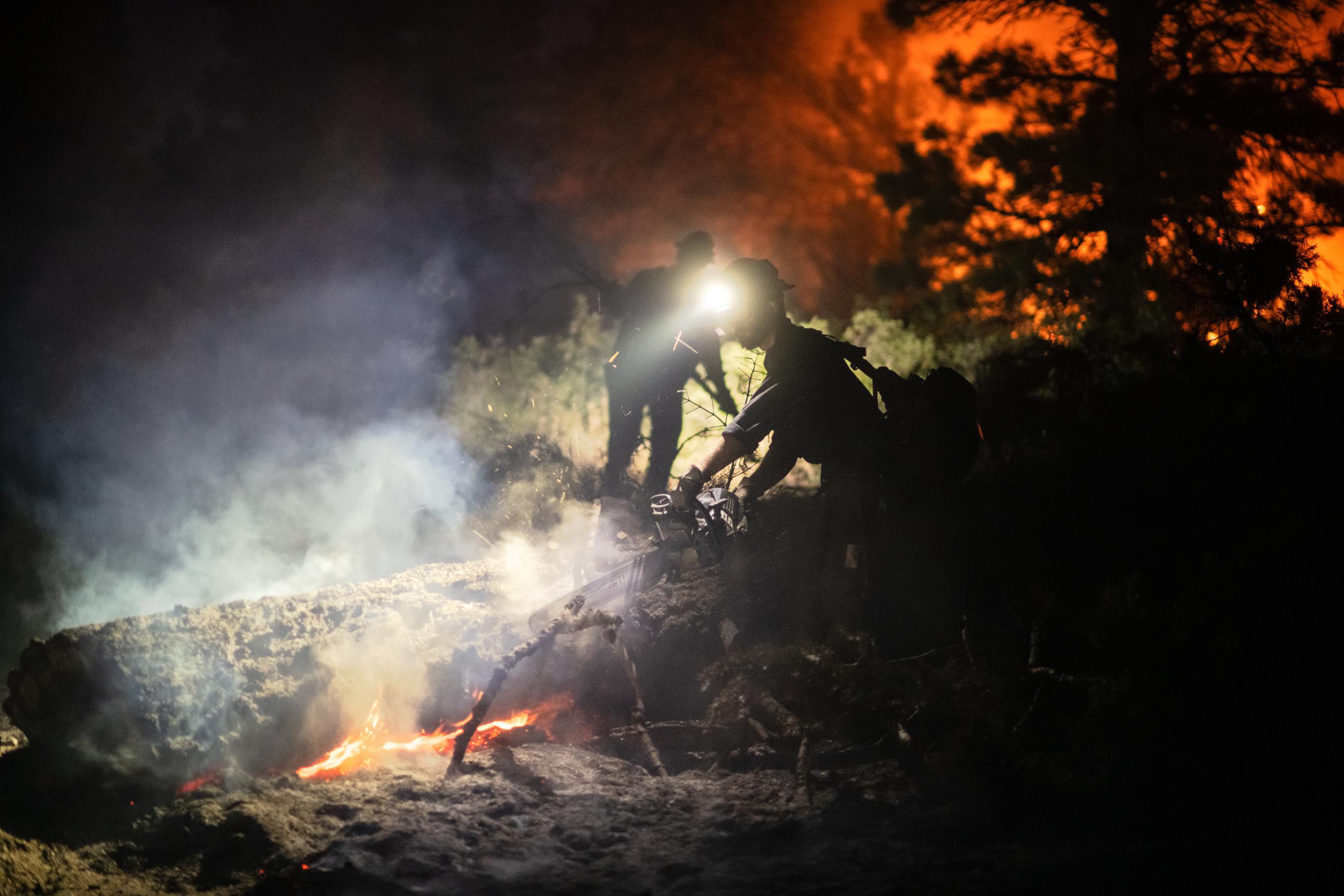 Night images on the Telephone Fire #4