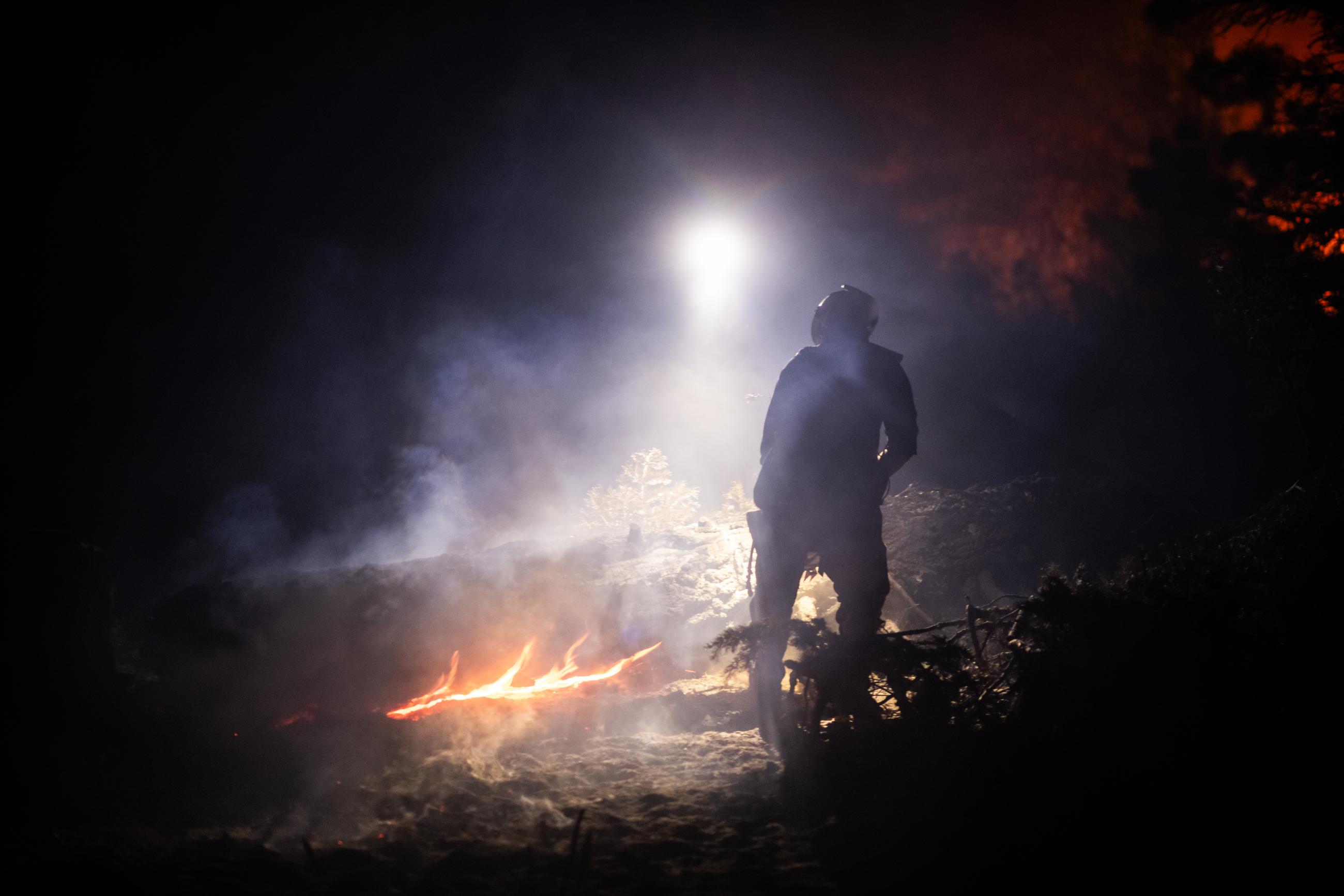 Night images on the Telephone Fire #2